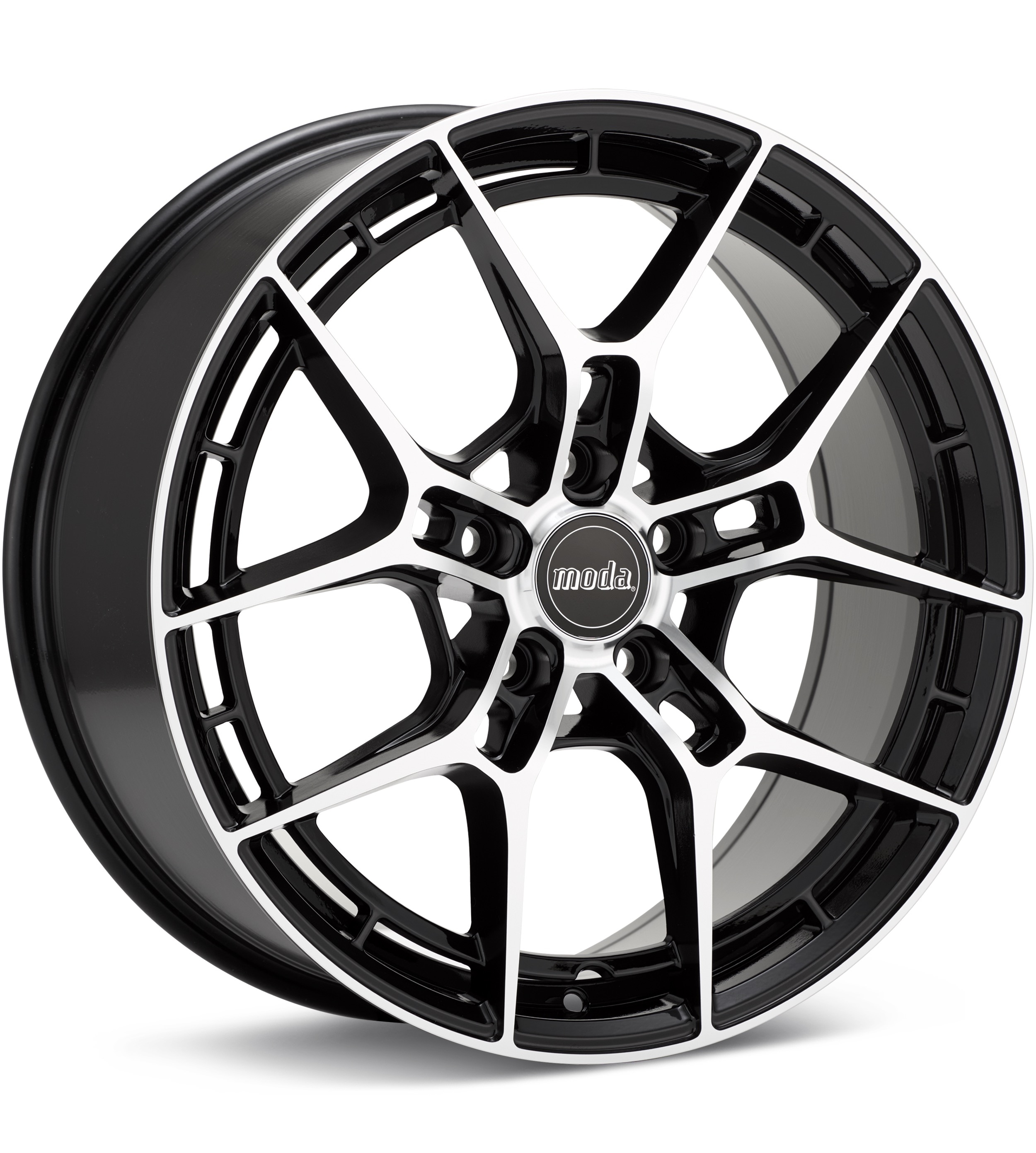 moda MD32 Machined w/Black Accent Wheels 18 In 18x8 +45