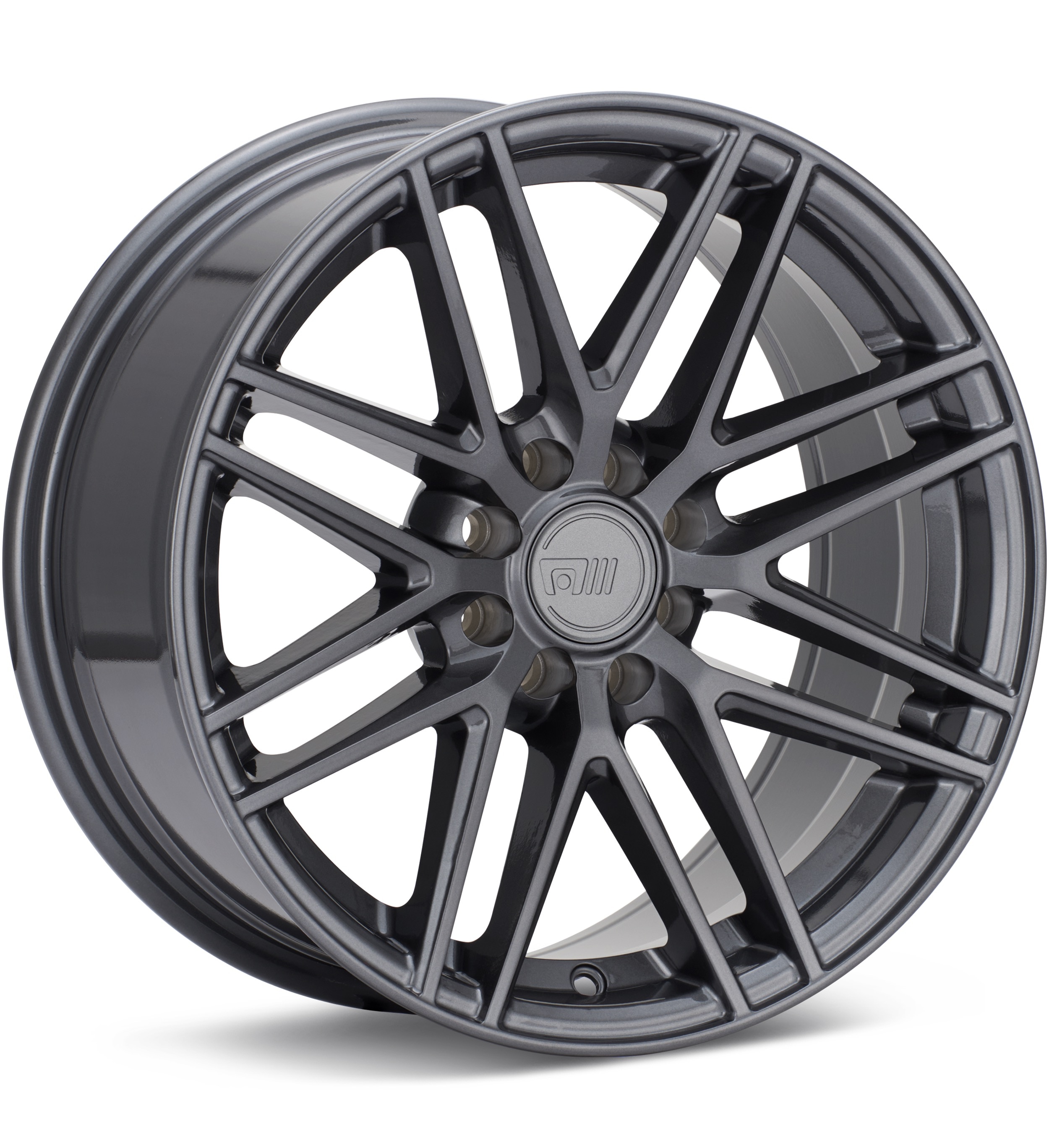 MOTEGI RACING MR157 CM8 Gloss Gunmetal Silver Wheels 16 In 16x7.5 +32