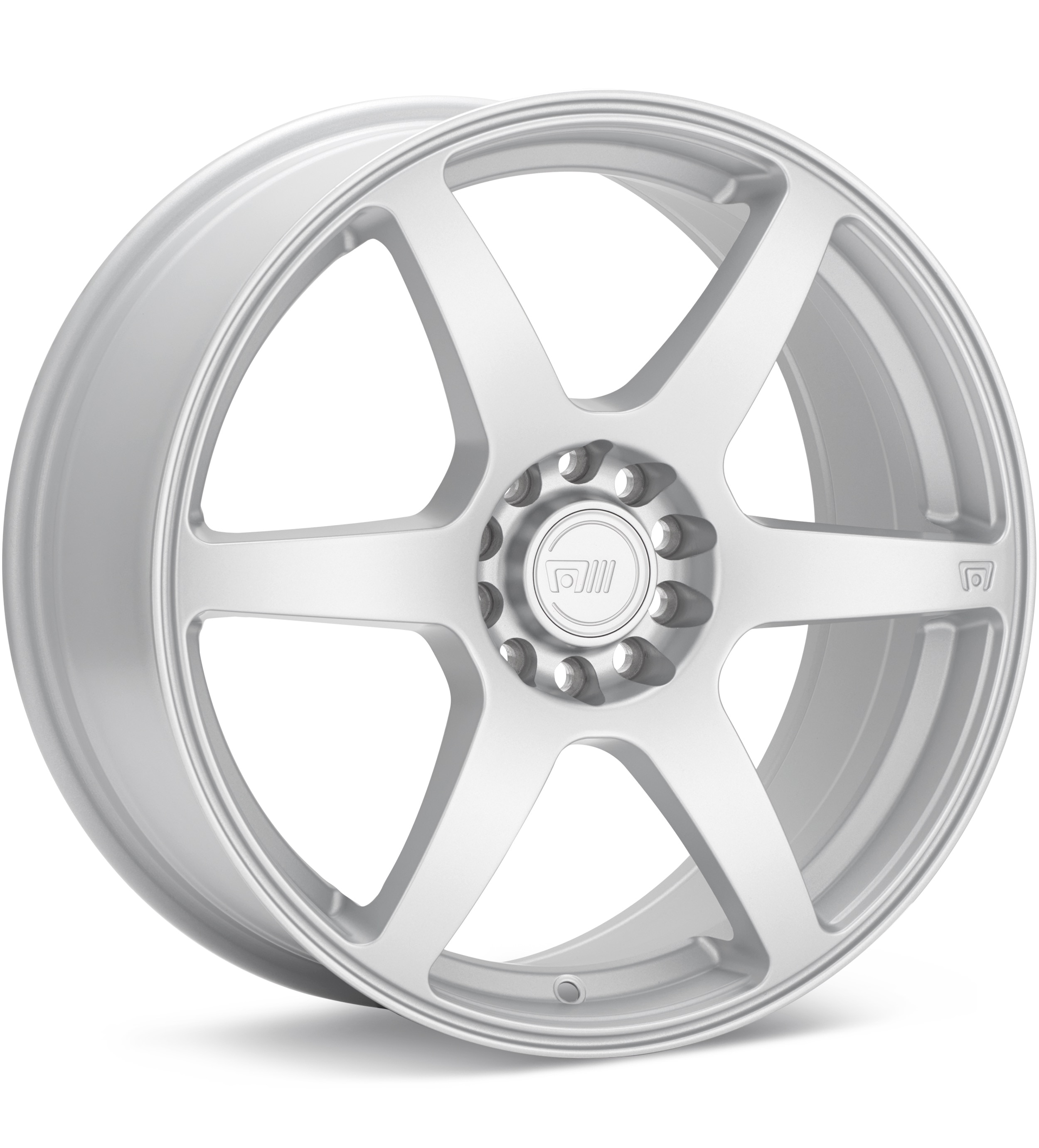 MOTEGI RACING MR143 CS6 Hyper Silver Wheels 16 In 16x7 +40