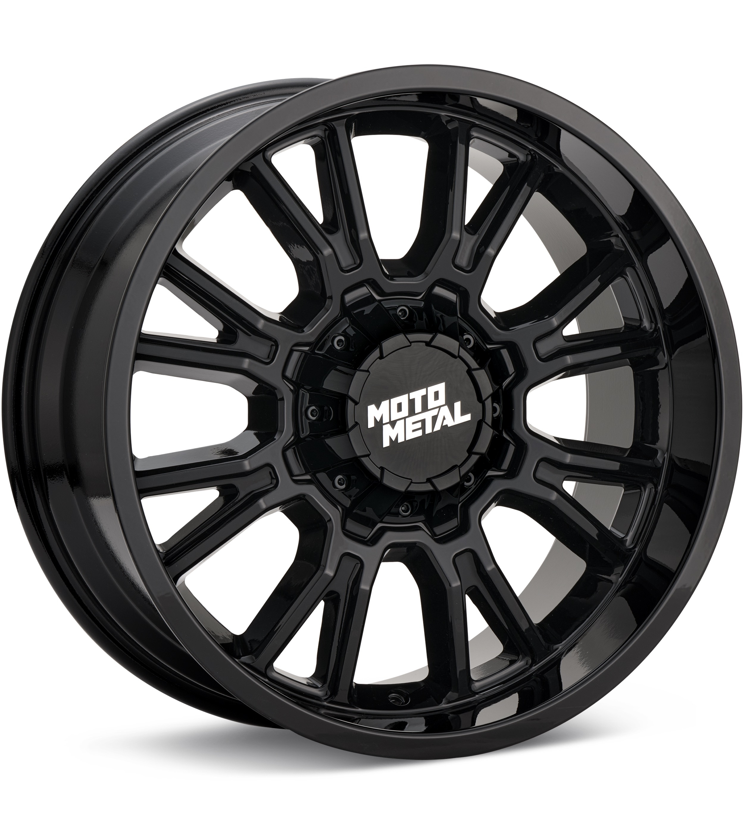 MOTO METAL MO810 Legacy Gloss Black Wheels 20 In 20x9 +01
