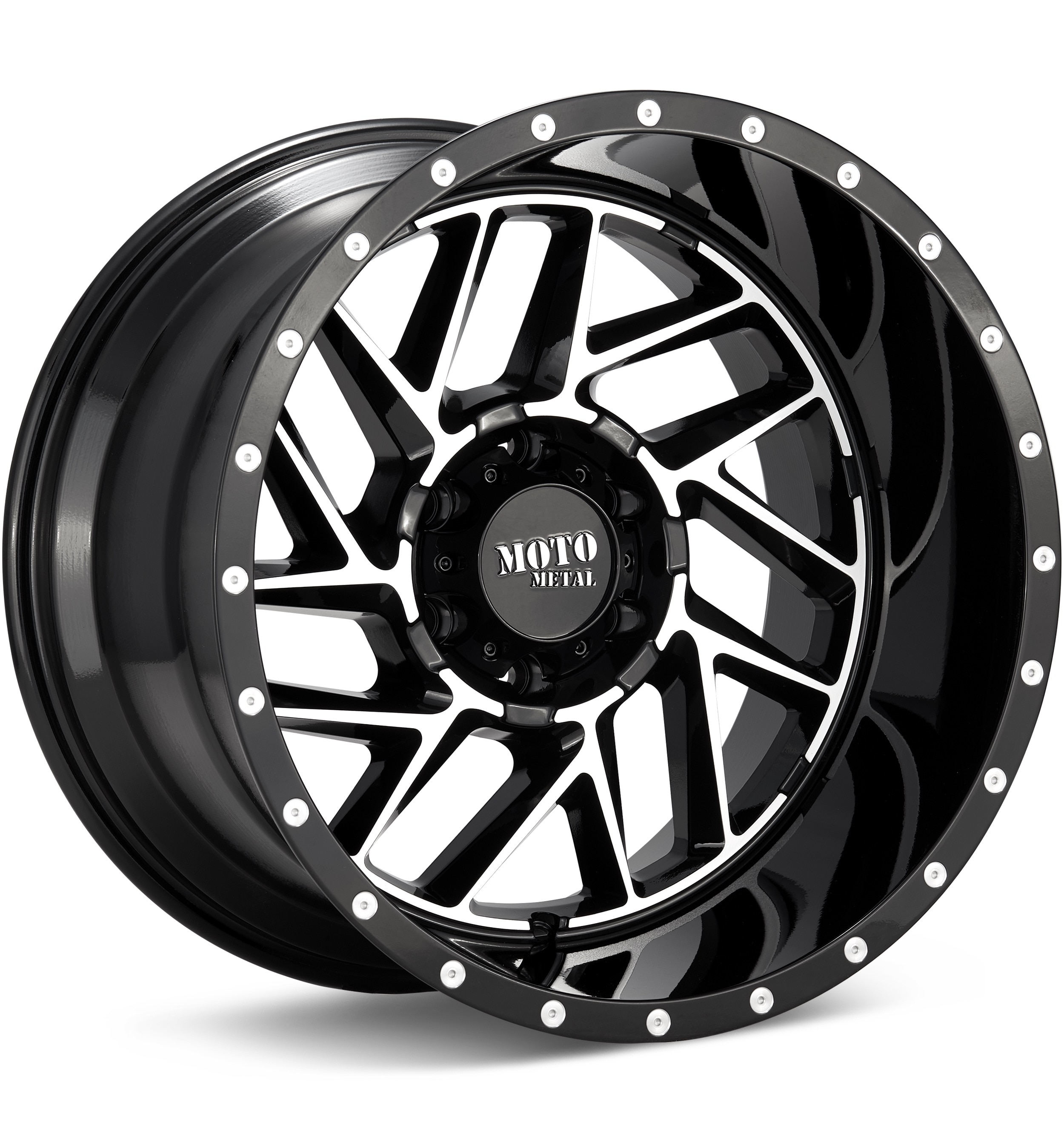 MOTO METAL MO985 Breakout Machined w/Black Accent Wheels 20 In 20x12 -44