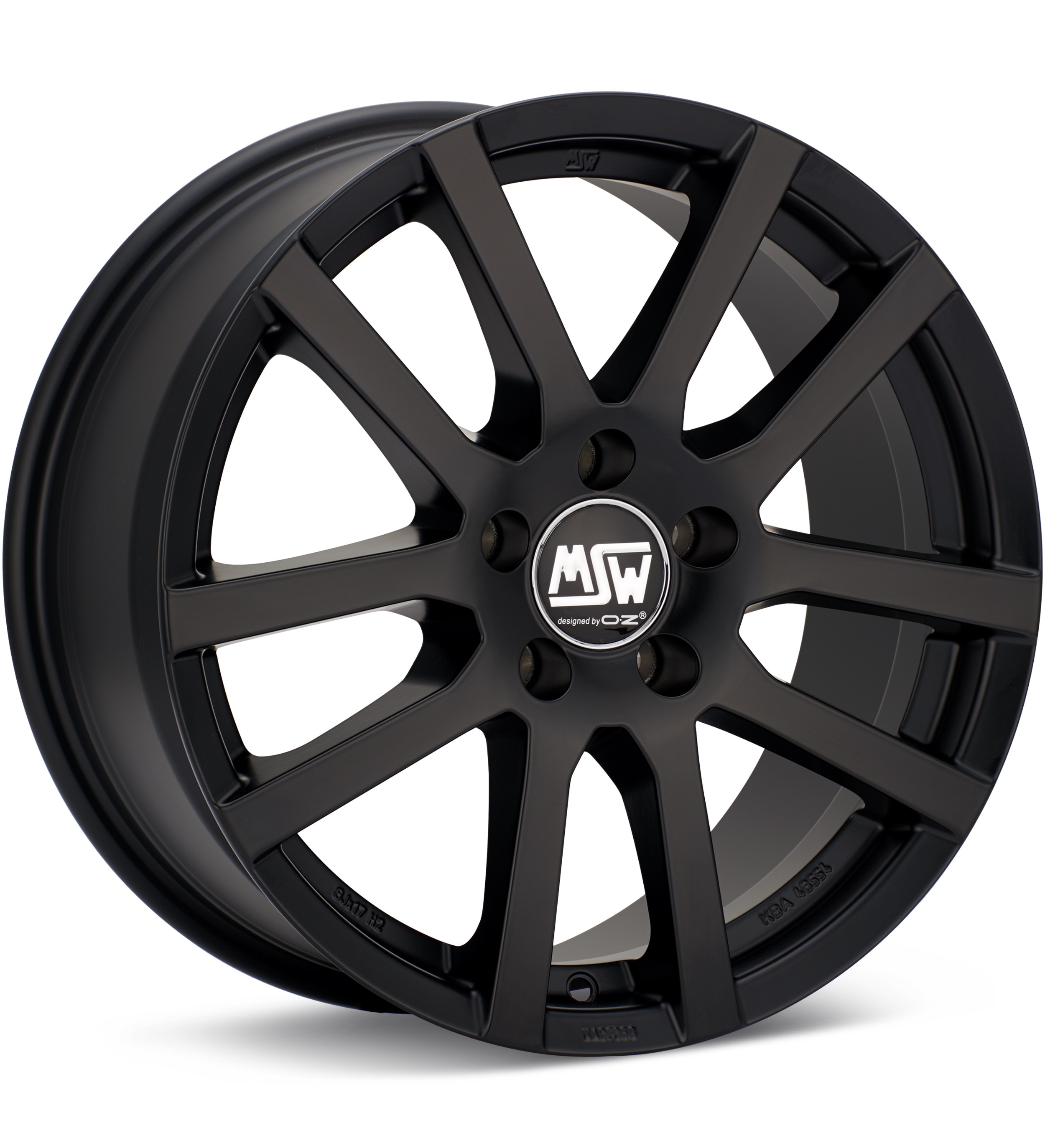 MSW Type 22T Black Wheels 15 In 15x6 +38