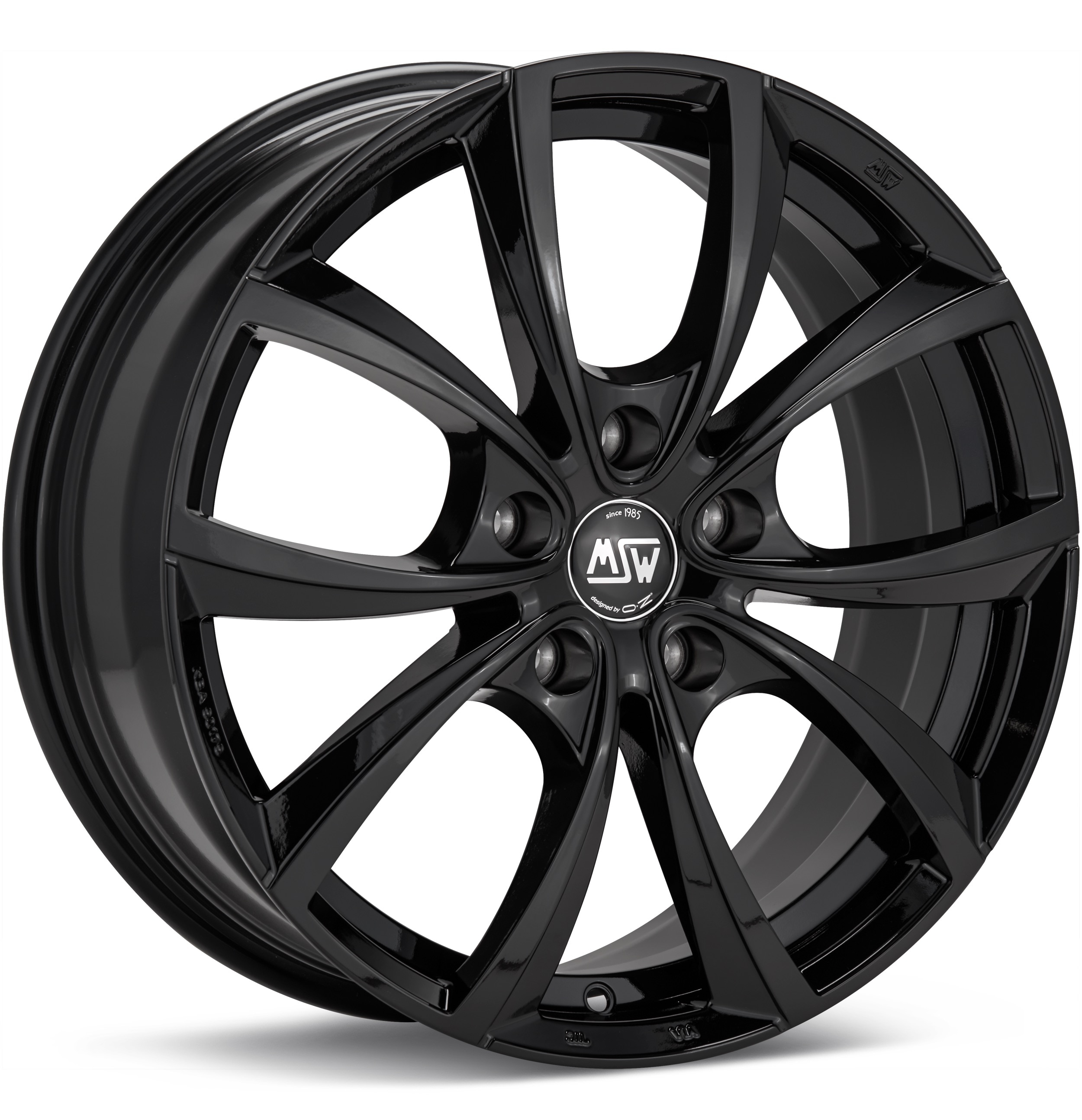 MSW Type 27 Black Wheels 17 In 17x7.5 47