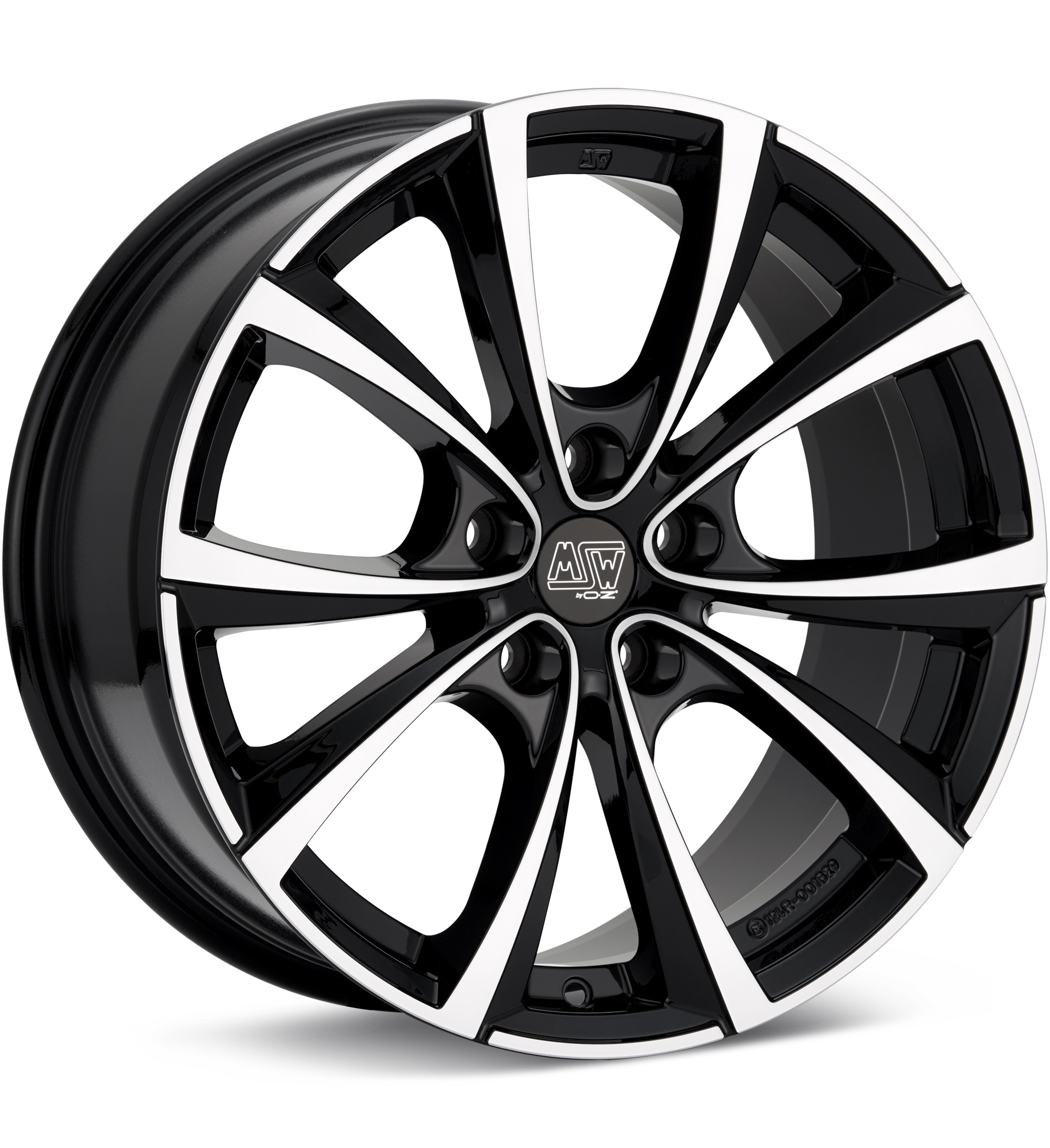 MSW Type 27T Machined w/Black Accent Wheels 19 In 19x9.5 +45