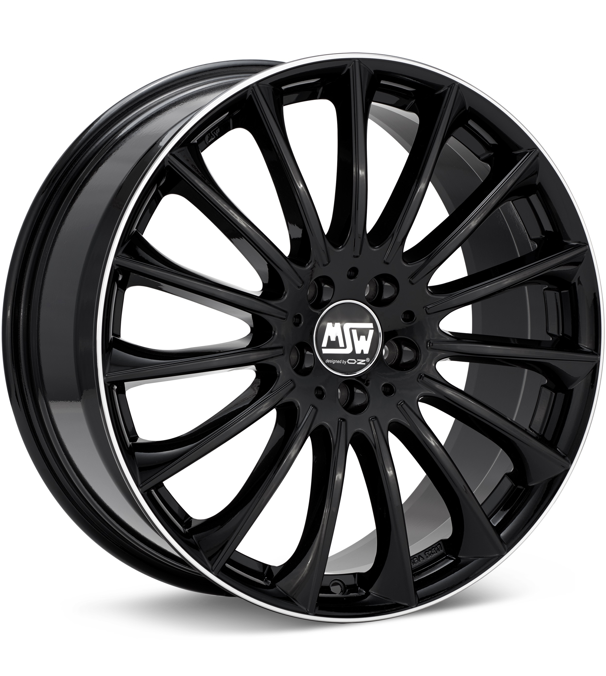 MSW Type 30 Black w/Mach Lip Wheels 20 In 20x8.5 +28