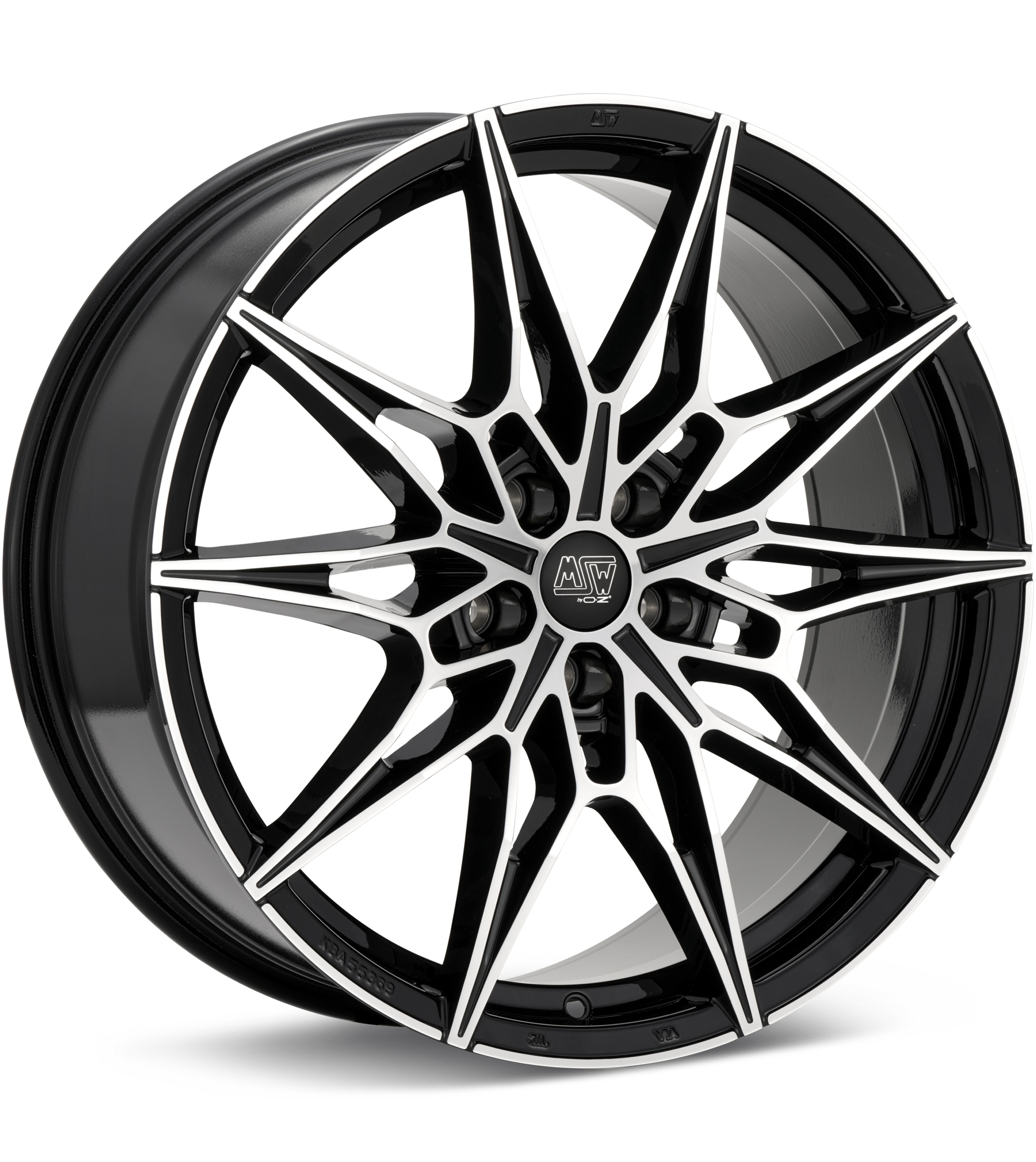 MSW Type 75 Machined w/Gloss Black Accent Wheels 20 In 20x8.5 +34