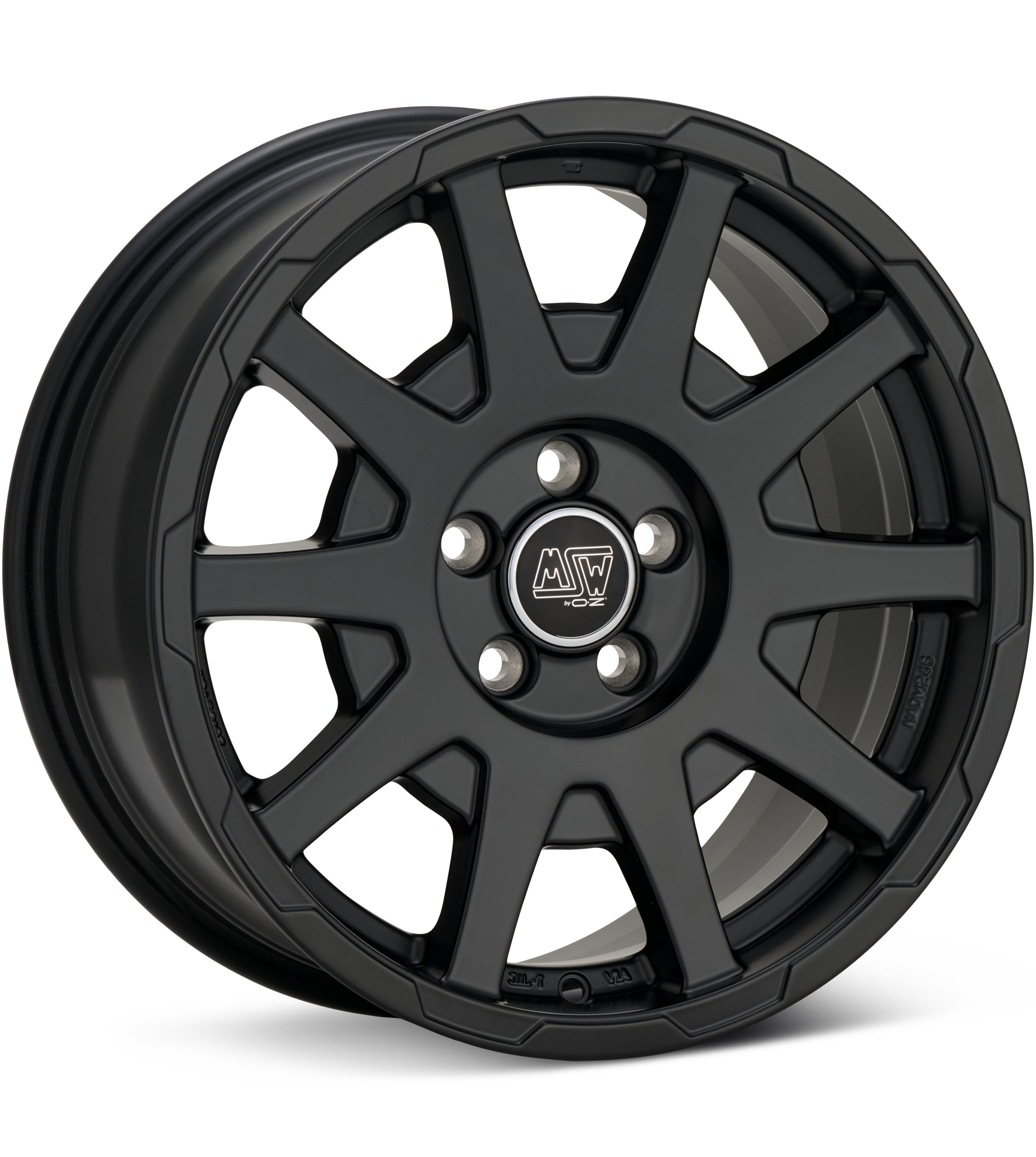 MSW Type 91 Black Wheels 18 In 18x8.5 0 W29091054M39