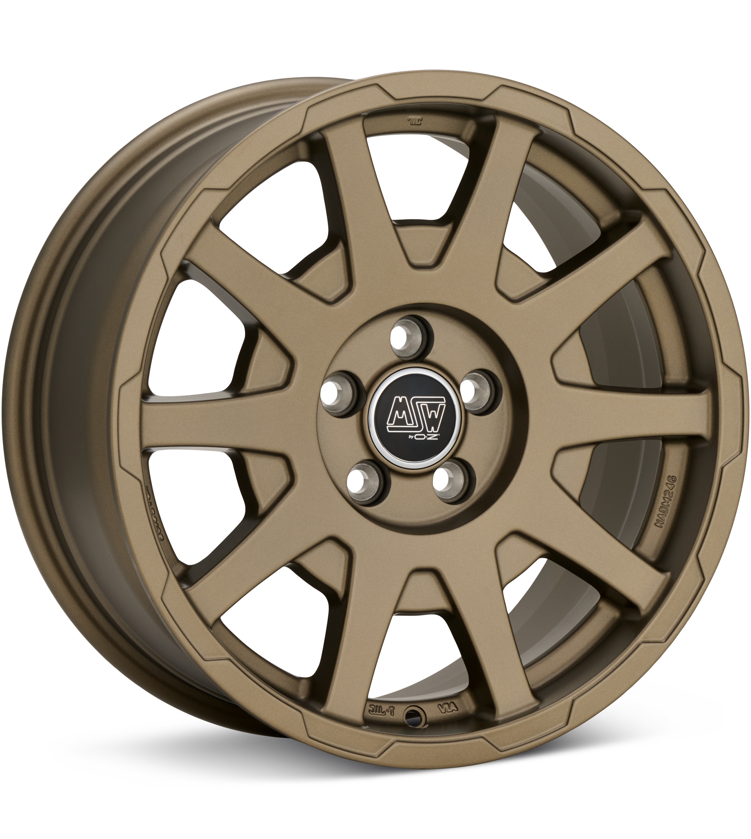MSW Type 91 Rally Bronze Wheels 18 In 18x8.5 0 W29091002MRB