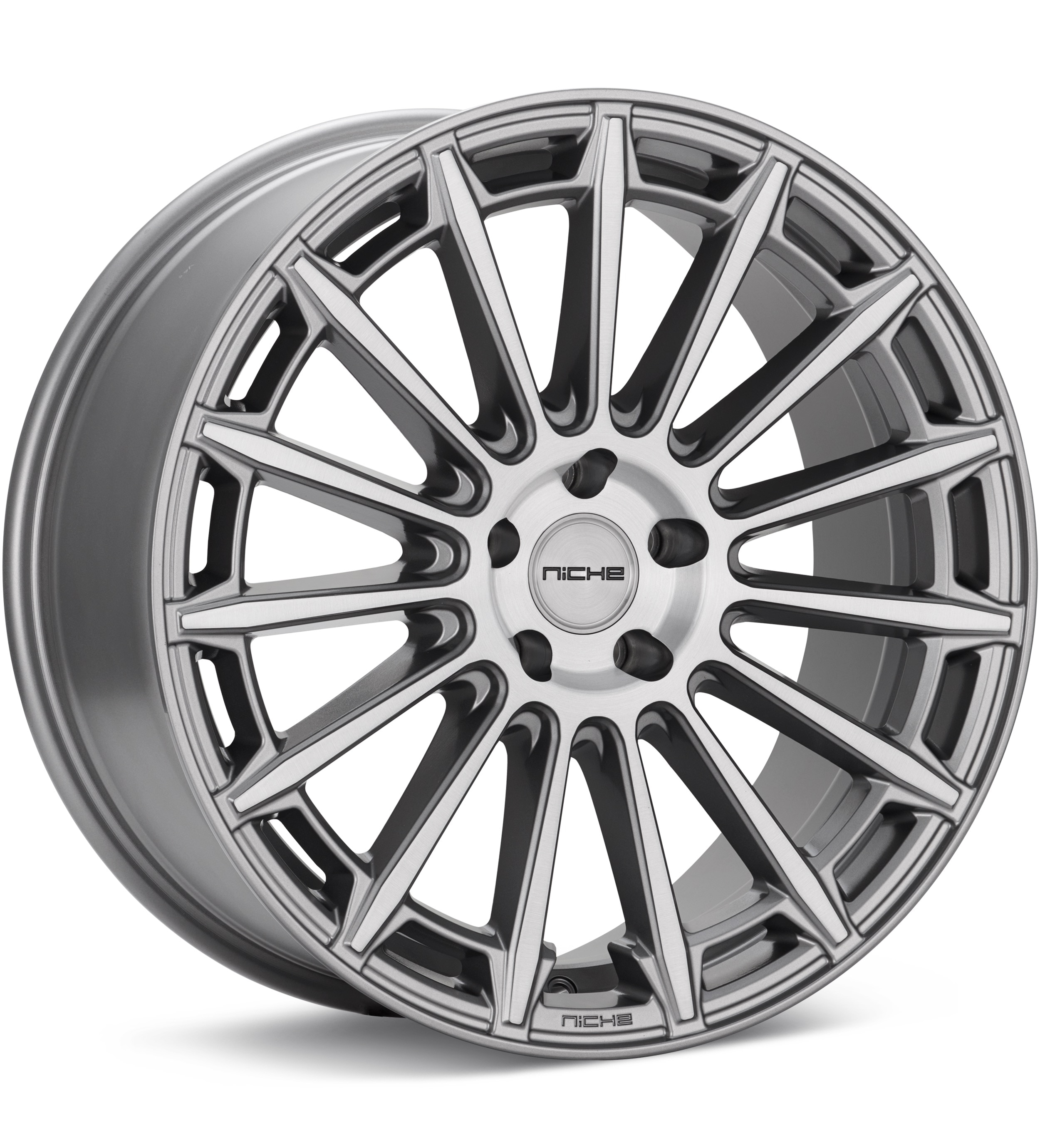 Niche Road Wheels Amalfi Platinum Grey Wheels 20 In 20x9 +38