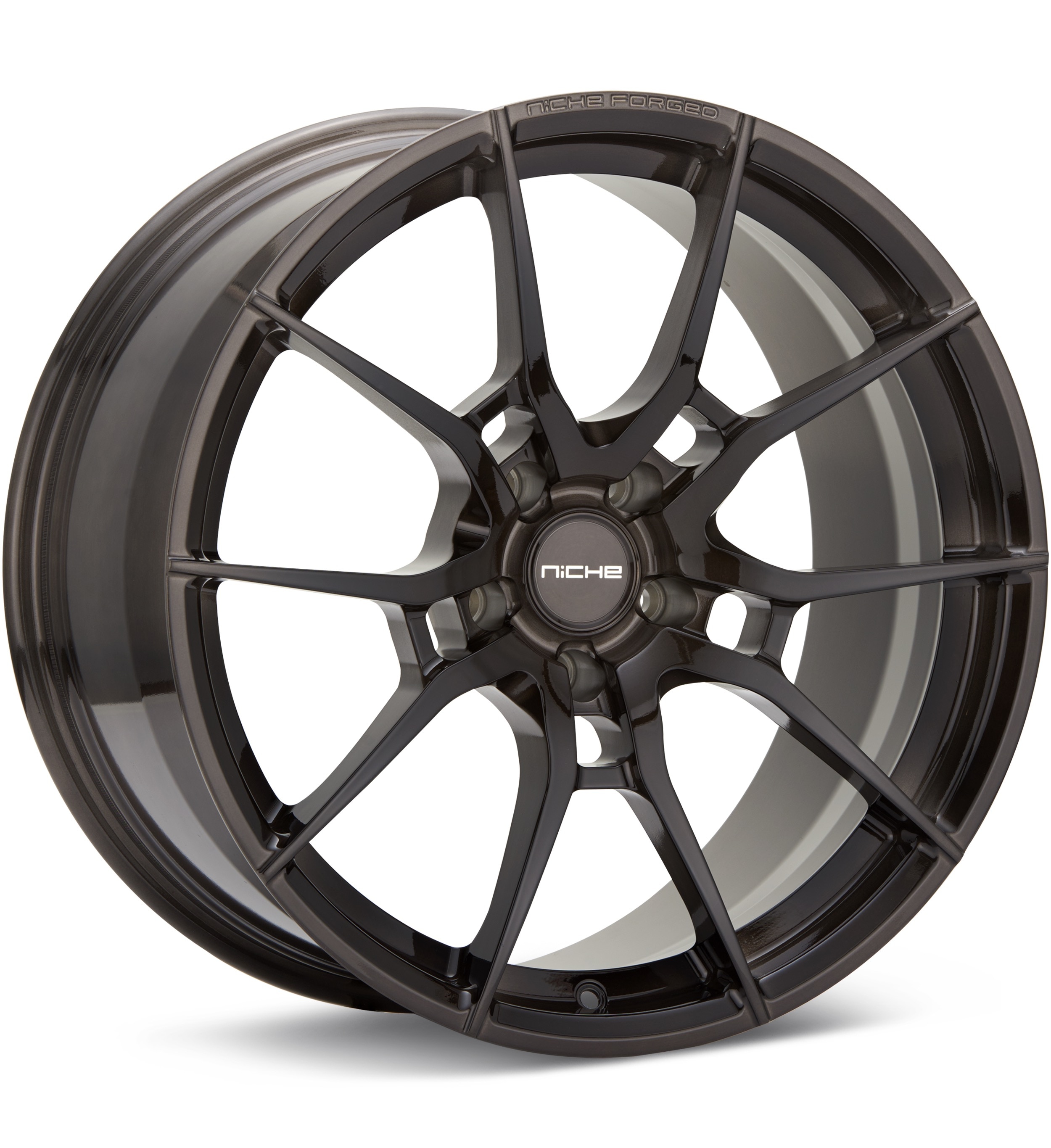 Niche Road Wheels Kanan Brushed Candy Smoke Wheels 20 In 20x10 +38
