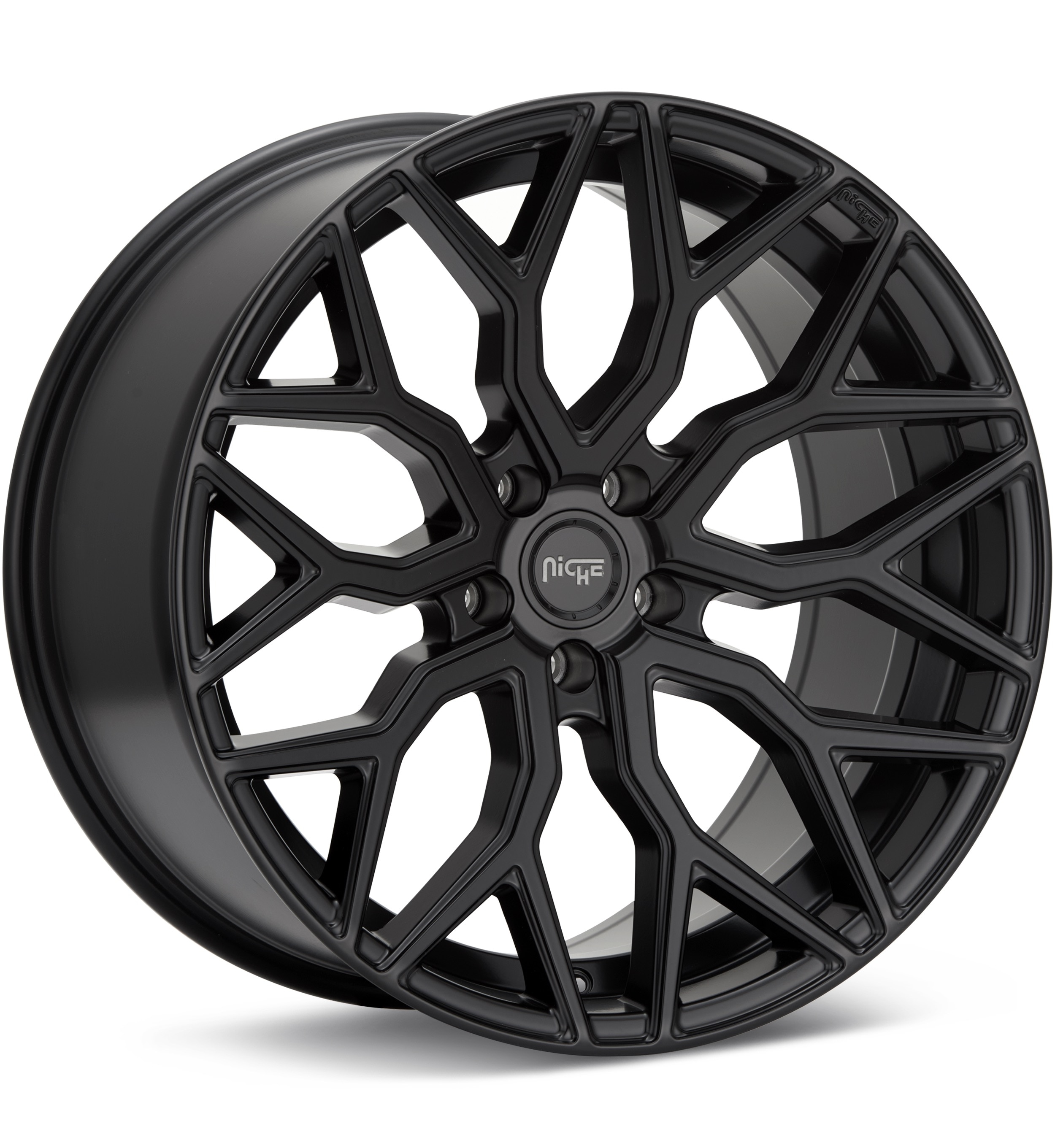 Niche Road Wheels Mazzanti Black Wheels 19 In 19x8.5 +25
