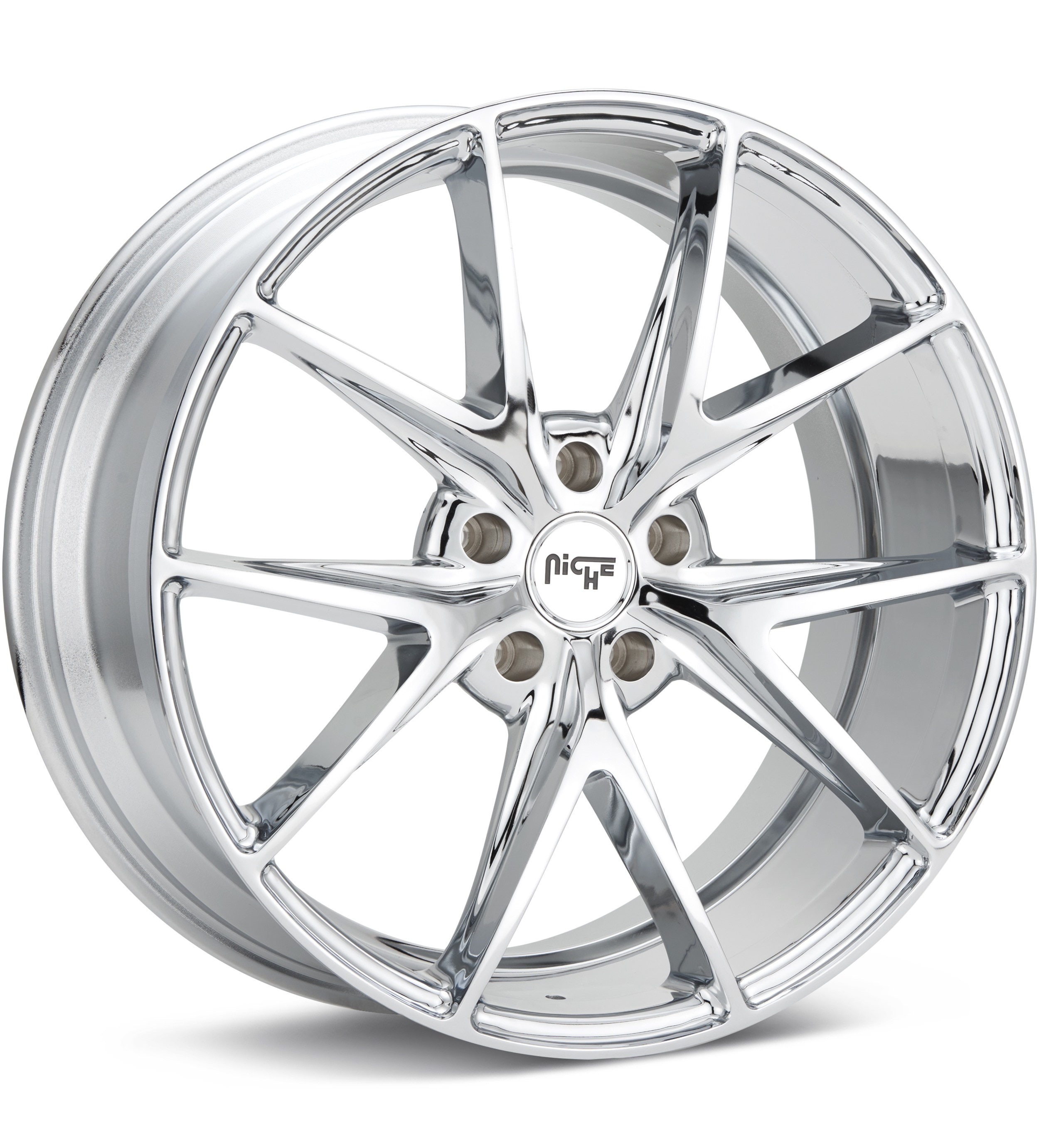 Niche Road Wheels Misano Chrome Plated Wheels 20 In 20x9 +35