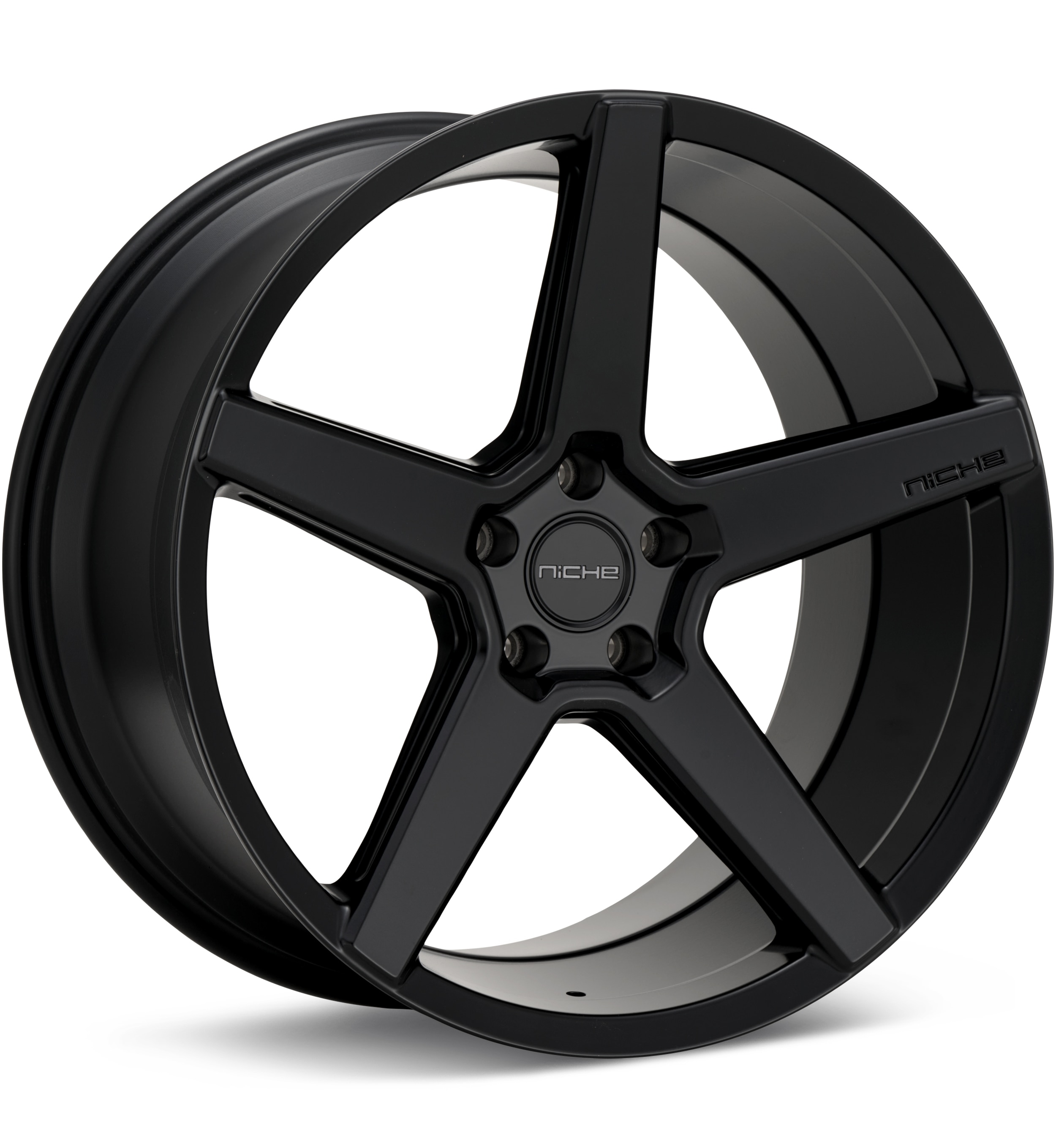 Niche Road Wheels Modena Black Wheels 22 In 22x9 +35 NC283MX22901235