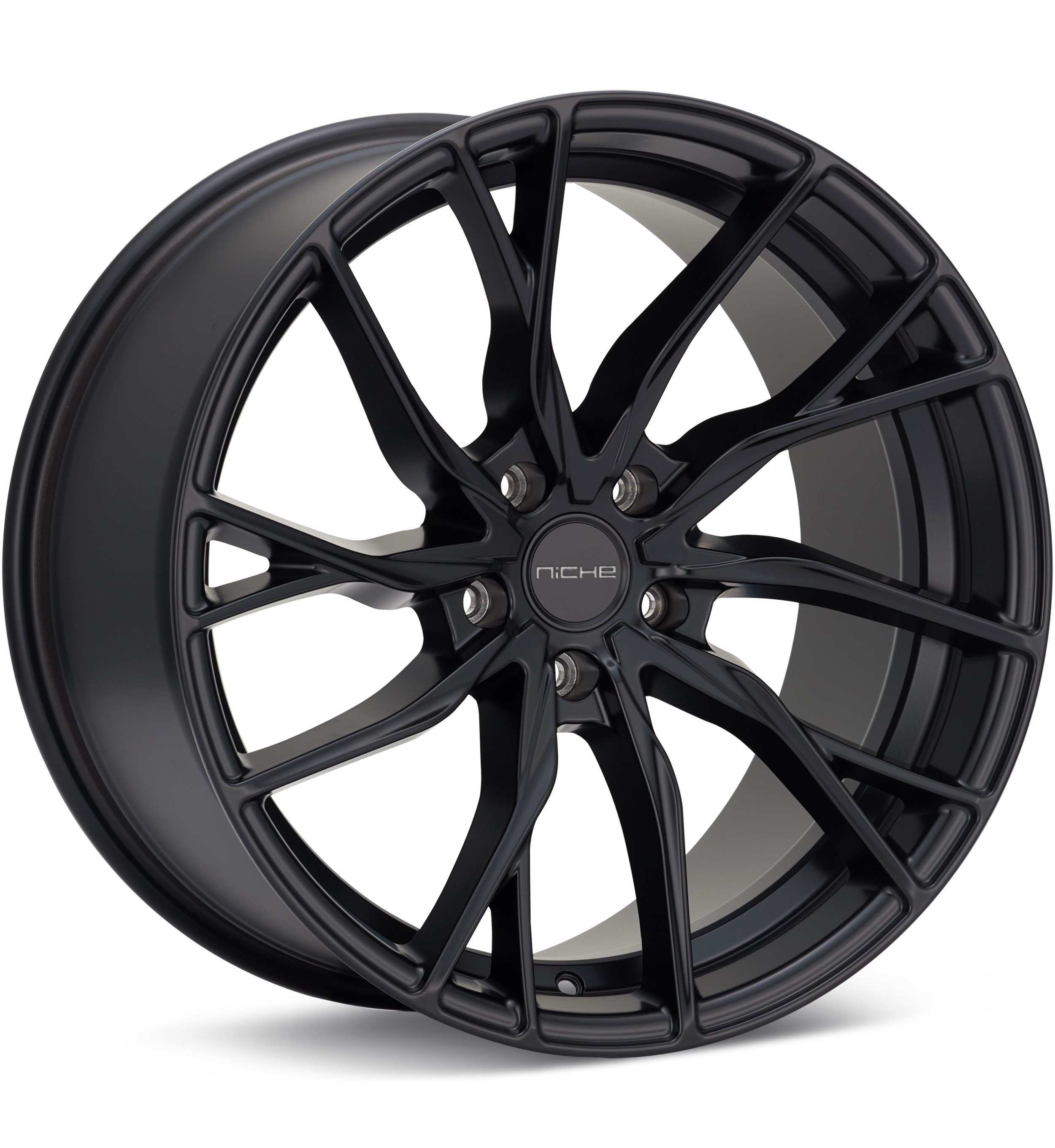 Niche Road Wheels Novara Black Wheels 20 In 20x10.5 +40