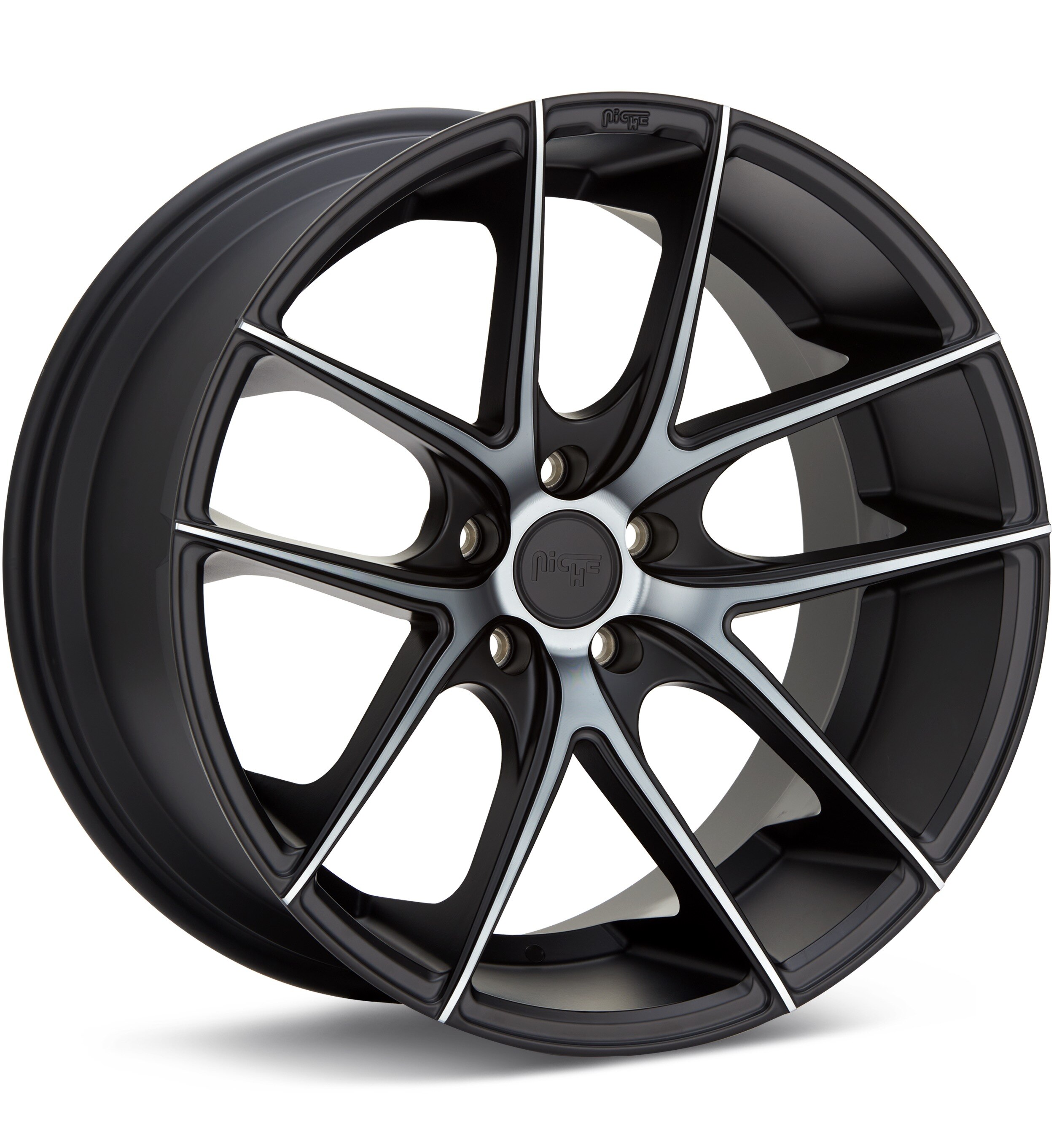 Niche Road Wheels Targa Black Machined w/Dark Tint Wheels 19 In 19x8.5 +42