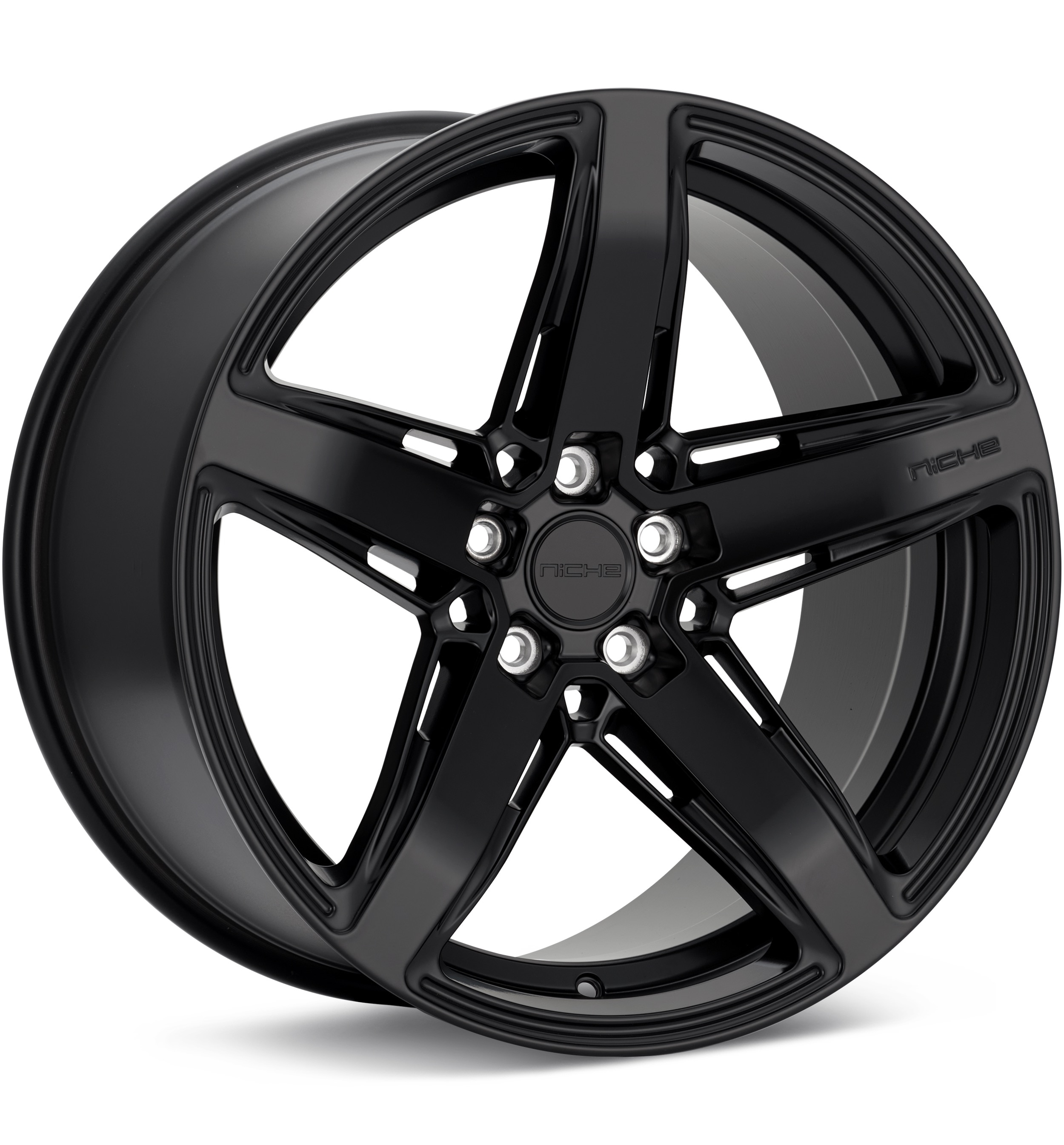 Niche Road Wheels Teramo Black Wheels 18 In 18x8 +40