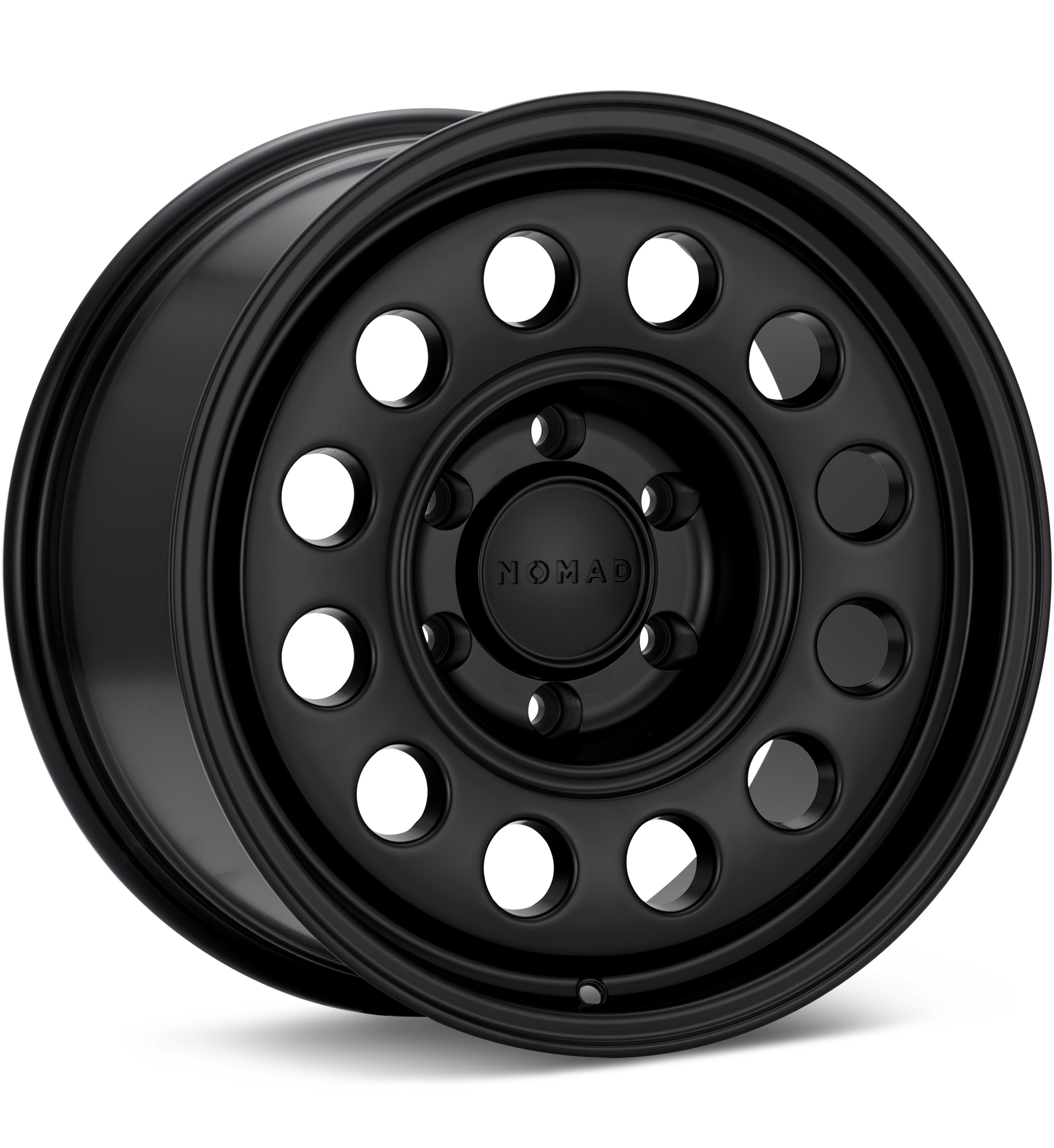 Nomad Convoy Satin Black Wheels 17 In 17x8.5 00