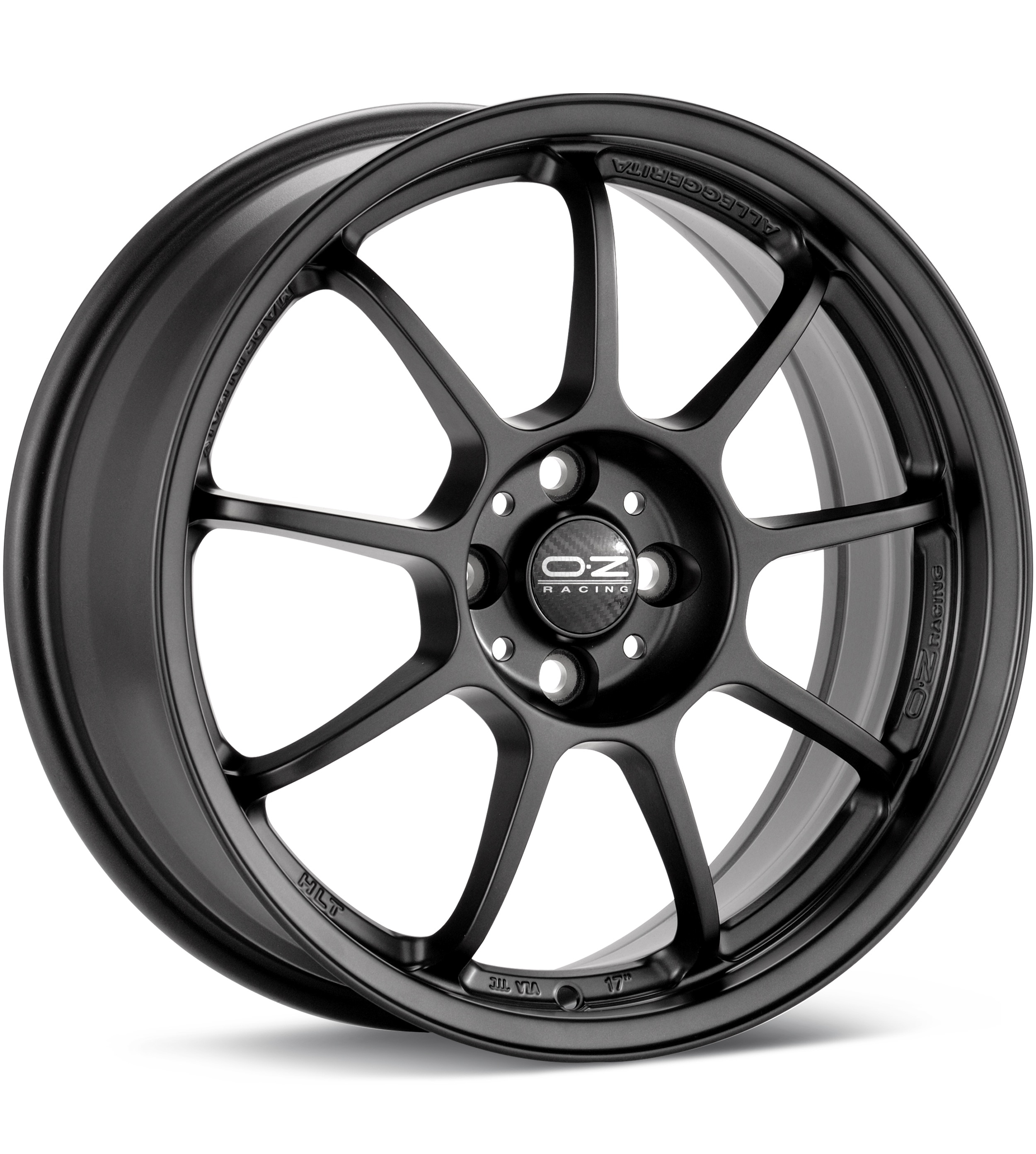O.Z. Alleggerita HLT Matte Graphite Silver Wheels 17 In 17x8 48