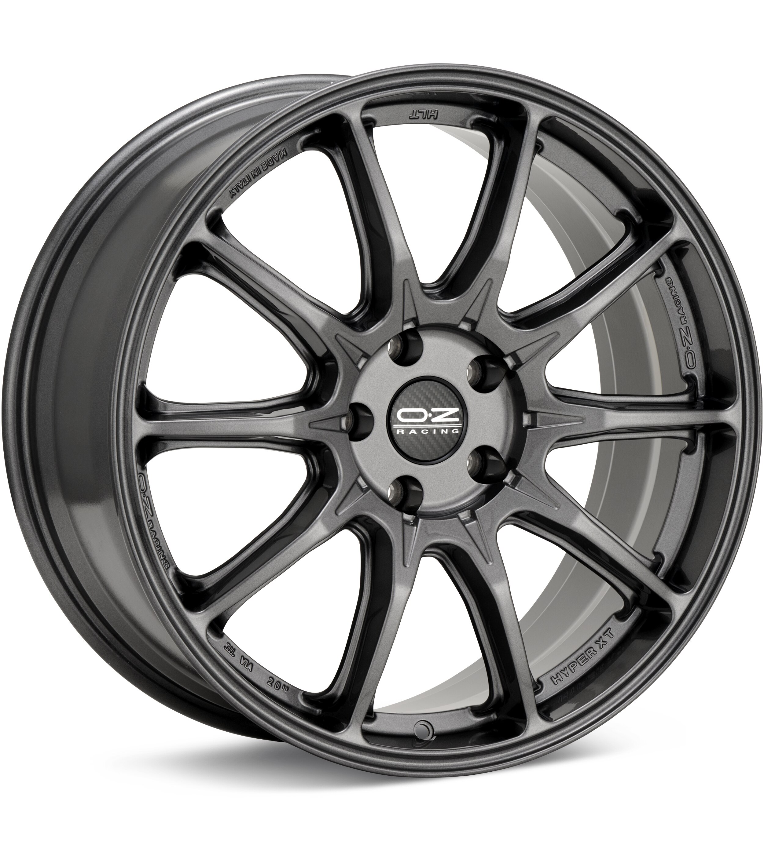 O.Z. Hyper XT HLT Star Graphite Wheels 21 In 21x9.5 +40 W01A88010T6