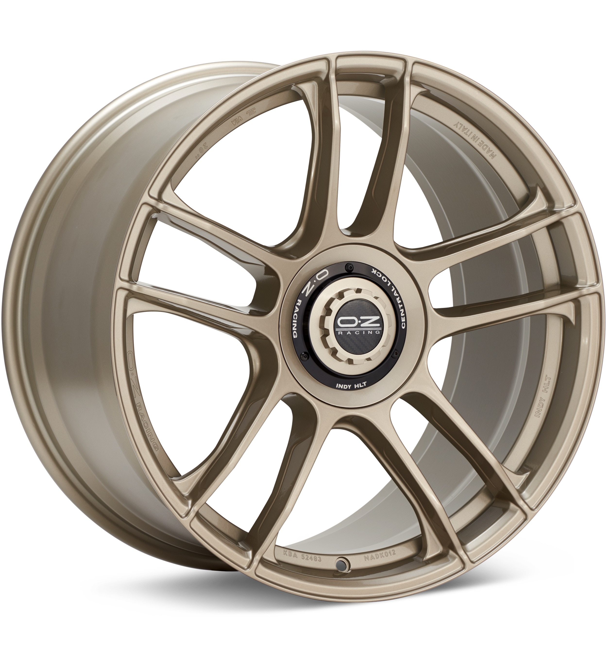 O.Z. Indy HLT White Gold Wheels 20 In 20x11 +50 W01A780017A