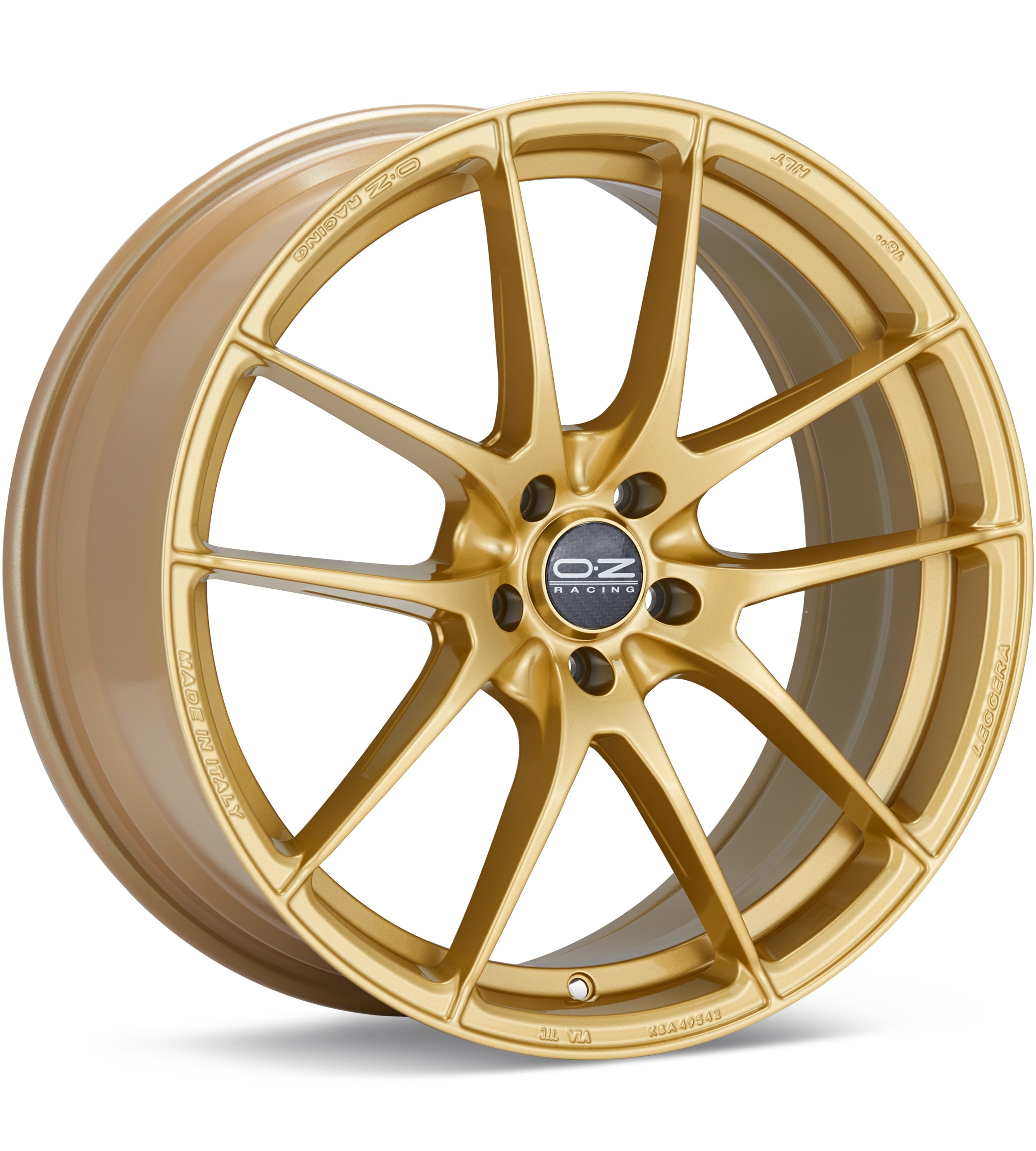 O.Z. Leggera HLT Gold Wheels 18 In 18x8 45