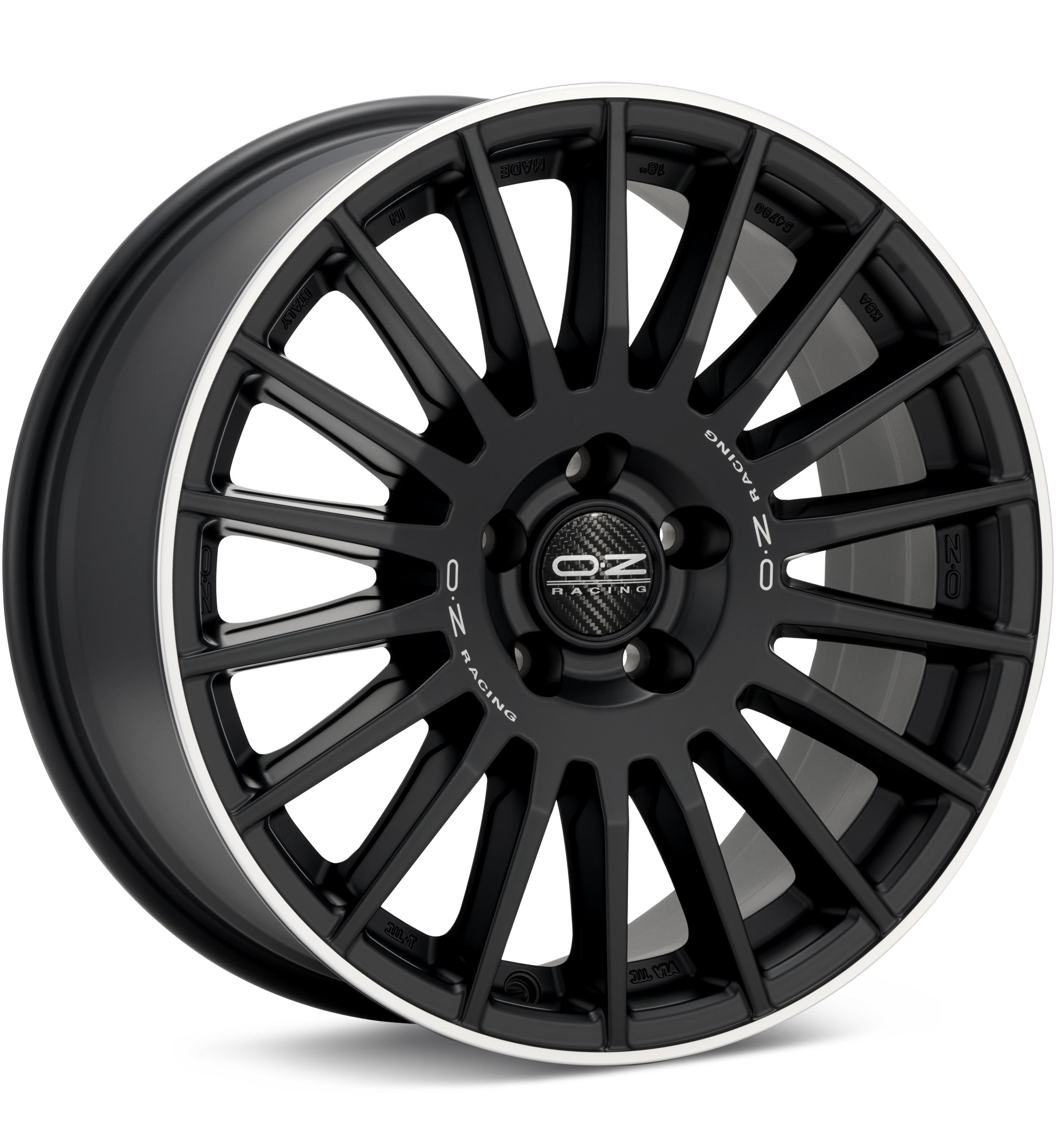 O.Z. Rally Desert Black w/Mach Lip Wheels 18 In 18x8 +41