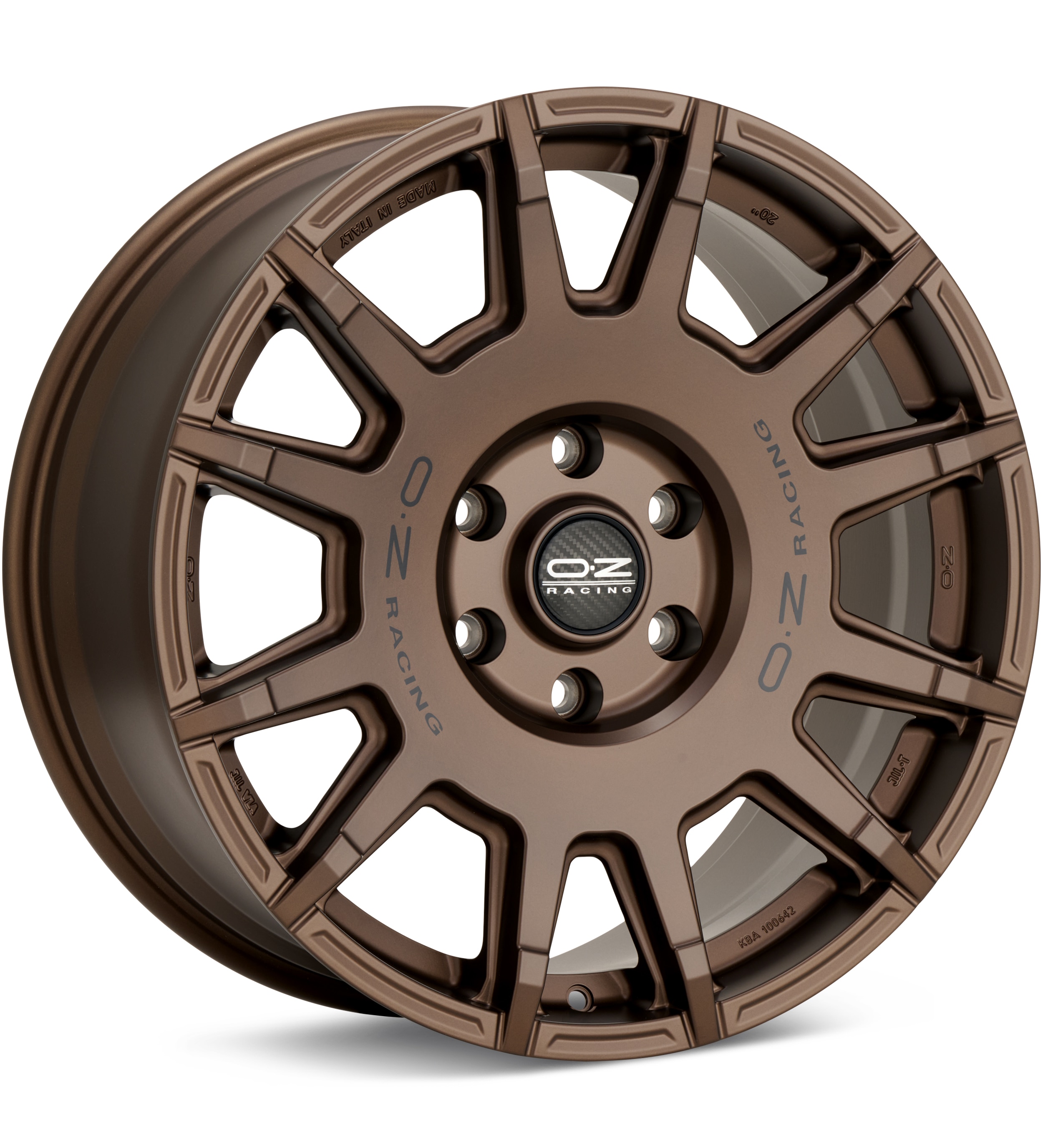 O.Z. Rally Legend Matte Bronze Wheels 20 In 20x9.5 +35 W01E03001D2