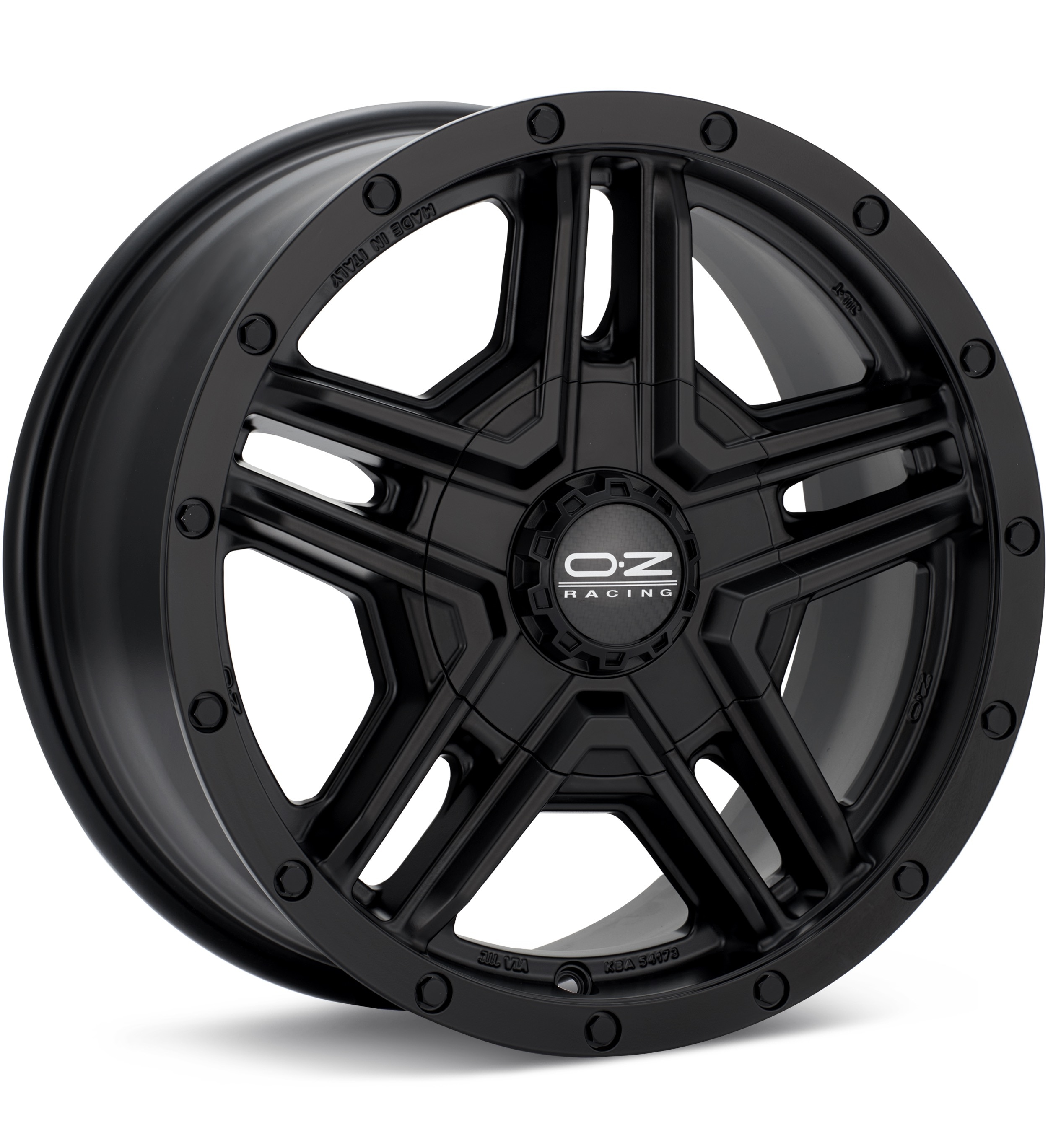 O.Z. Rally Adventure Black Wheels 17 In 17x8 +30