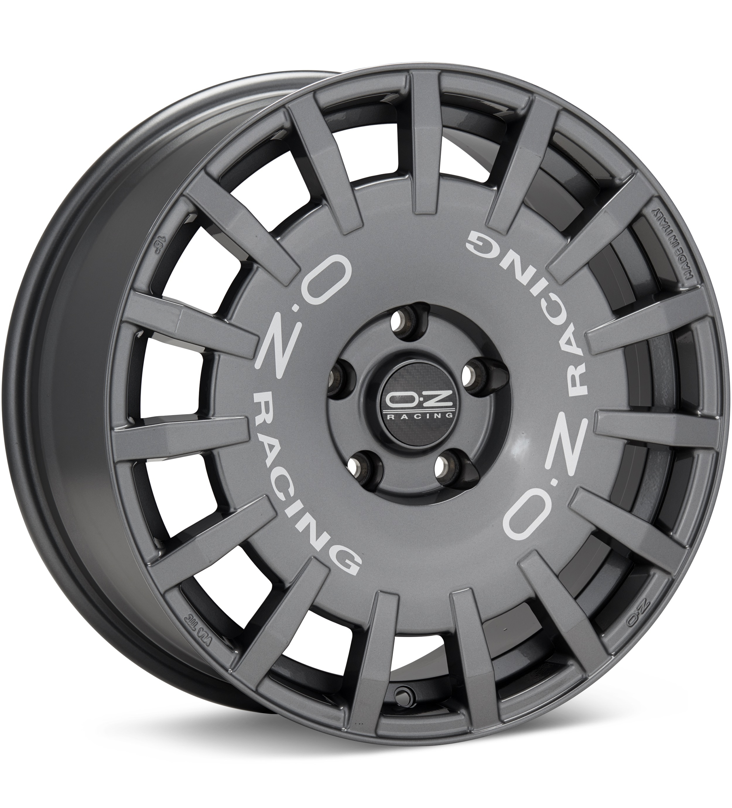 O.Z. Rally Racing Dark Graphite Wheels 18 In 18x8 35