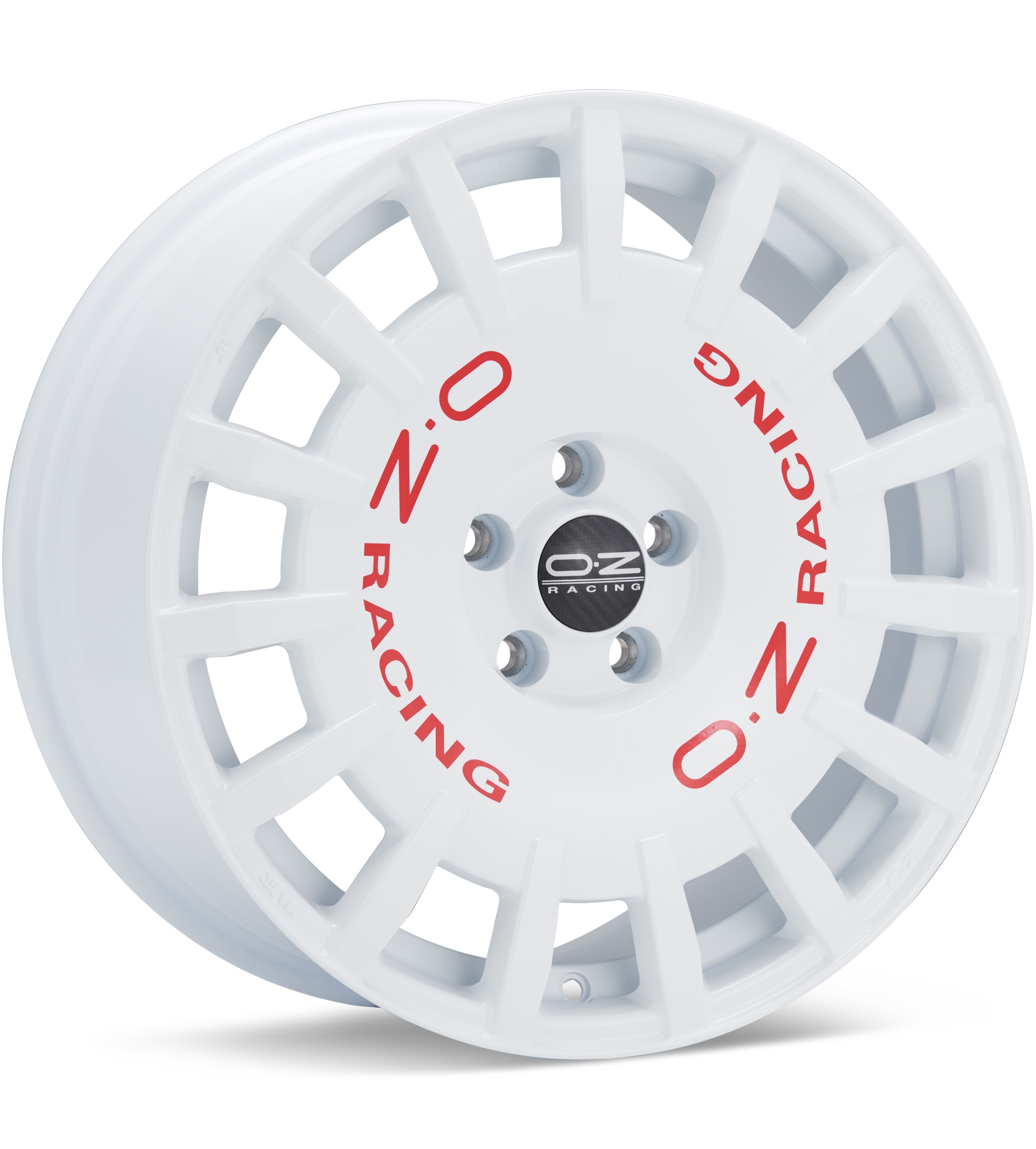 O.Z. Rally Racing White Wheels 18 In 18x8 45