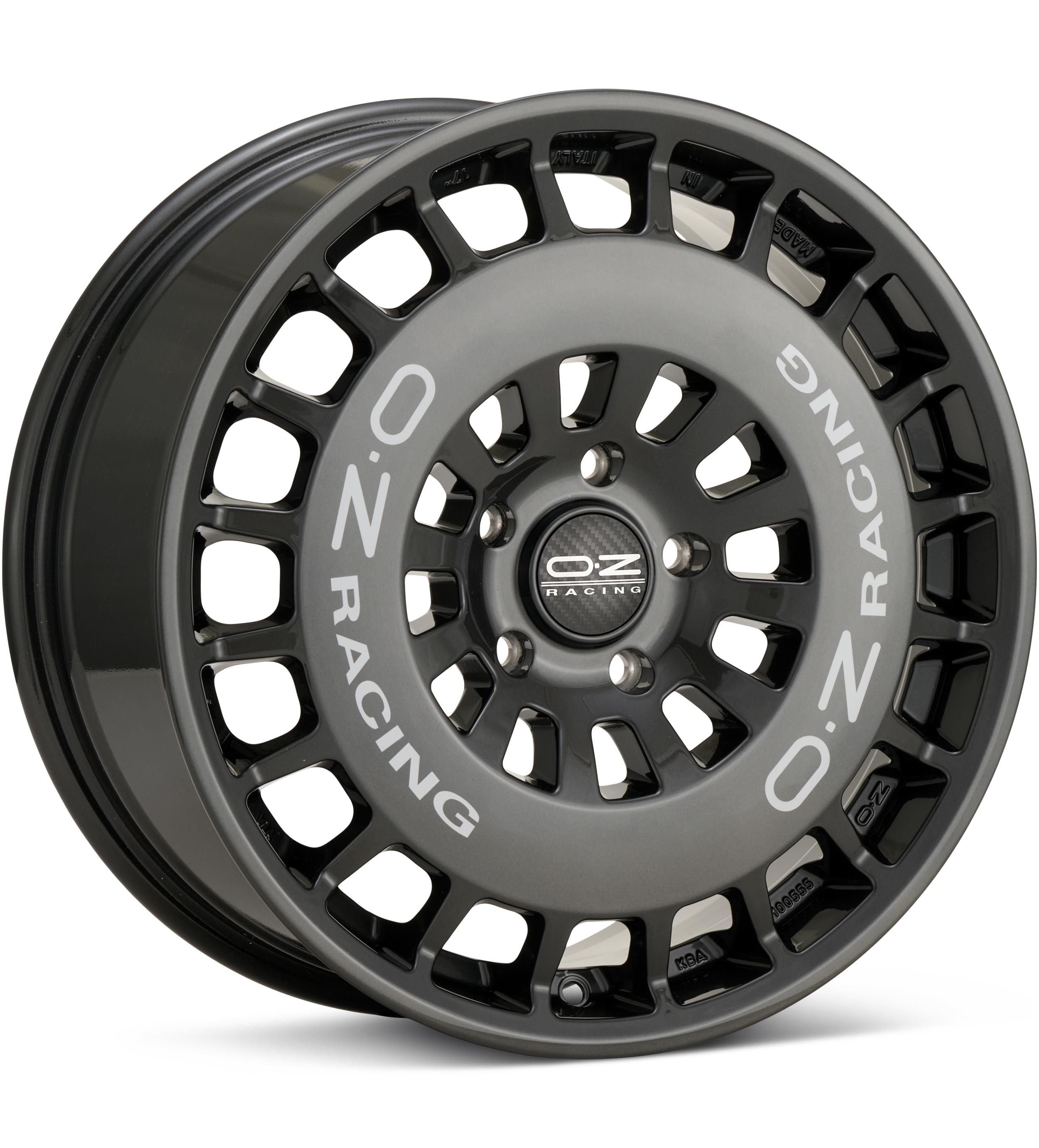 O.Z. RR 40 Hyper Titanium Wheels 17 In 17x7.5 +42 W01E04251RT