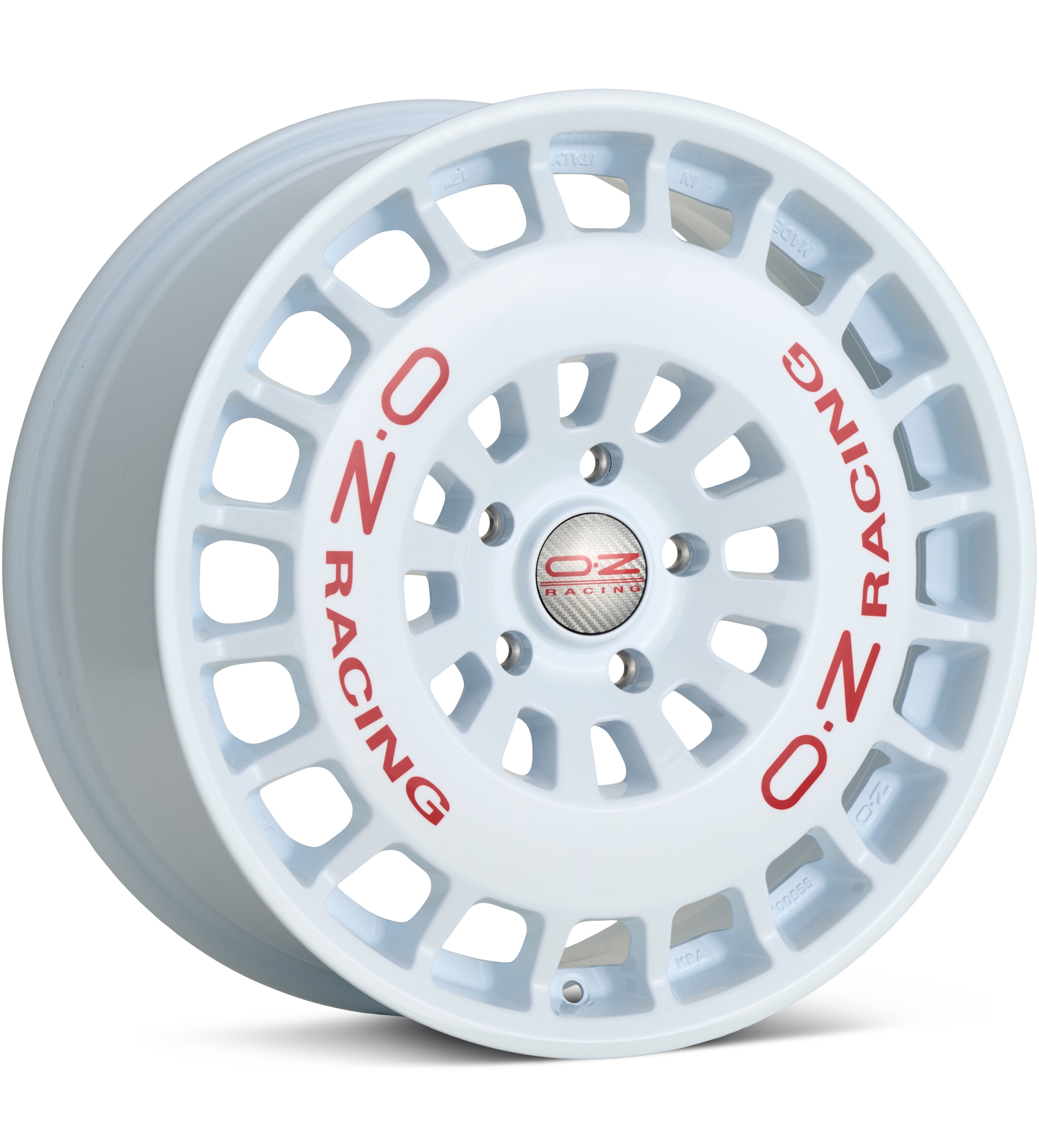 O.Z. RR 40 Race White Wheels 17 In 17x7.5 +42 W01E0425133