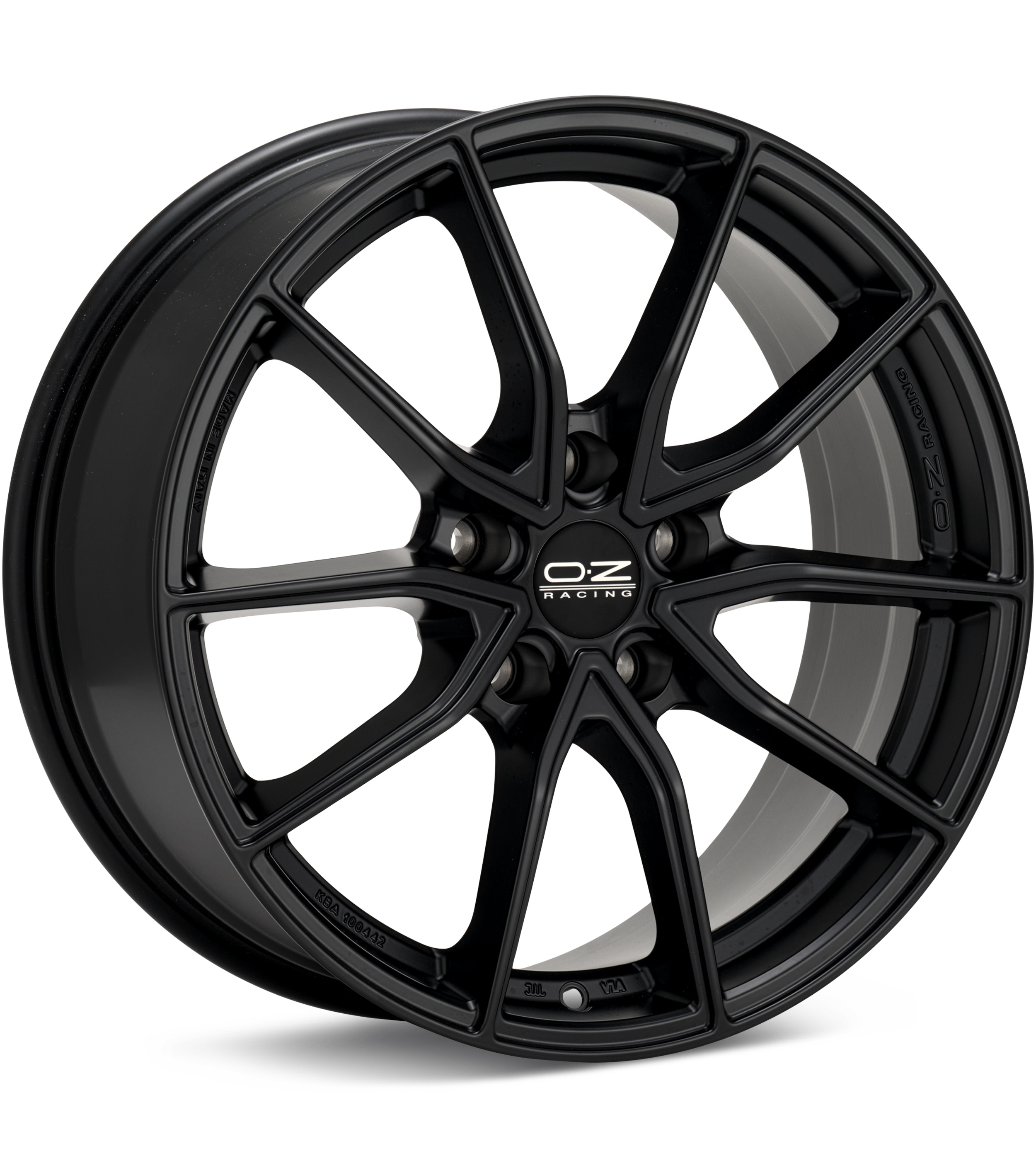 O.Z. Super Sport Black Wheels 18 In 18x8 +45 W01E0705353