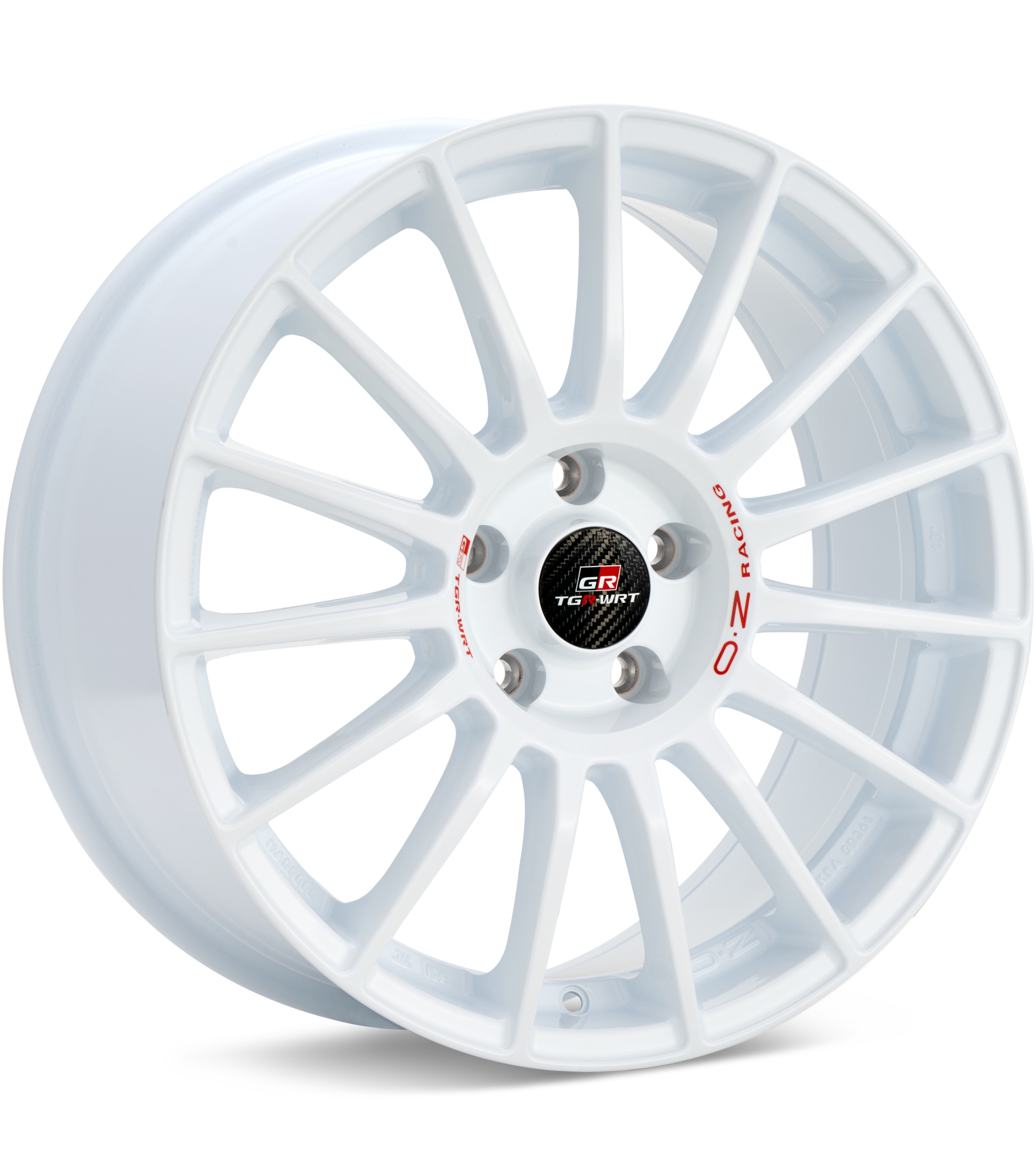 O.Z. Superturismo TGR-WRT White Wheels 18 In 18x8 +38