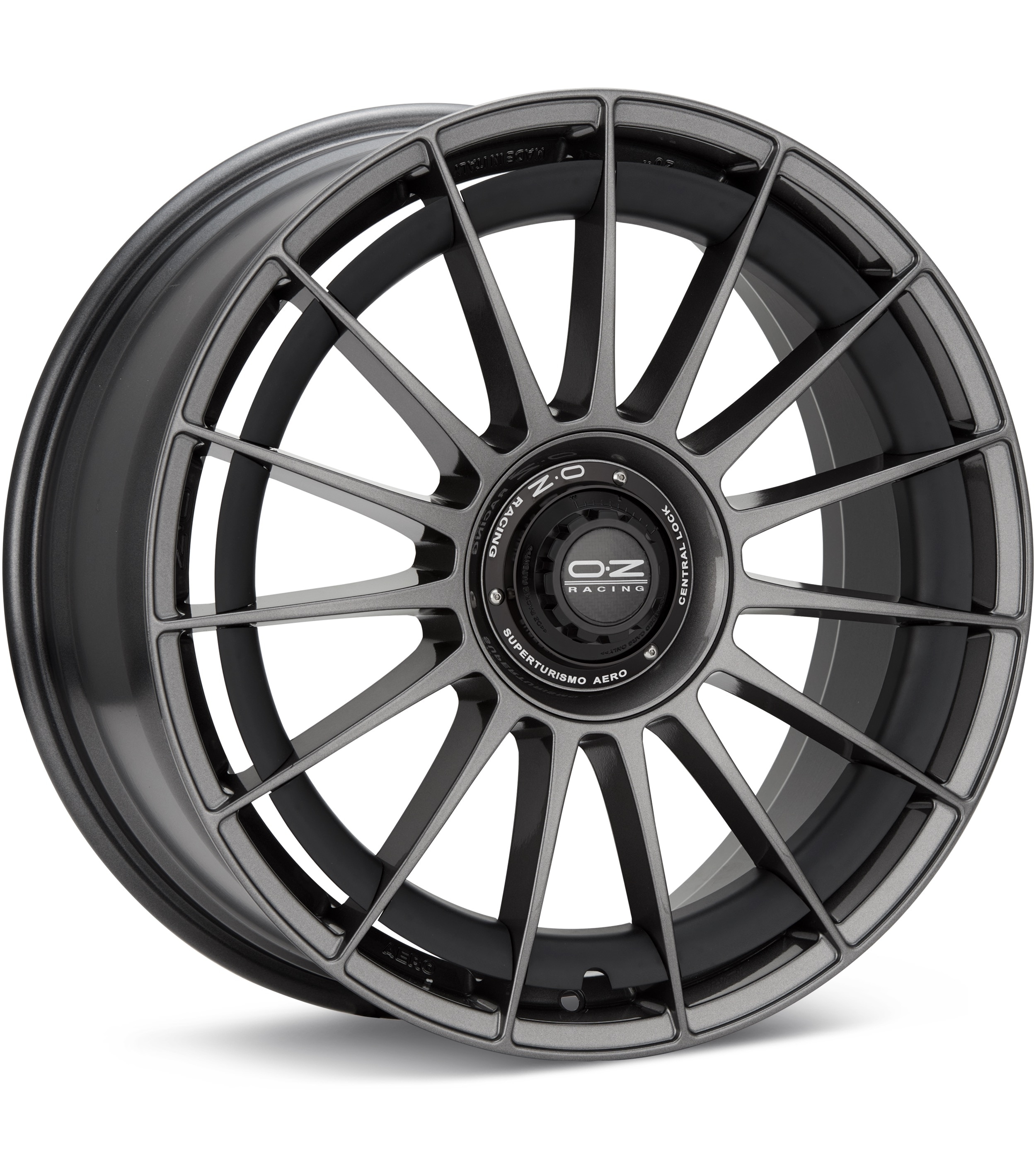 O.Z. SUPERTURISMO AERO HLT Star Graphite Wheels 19 In 19x8 +45