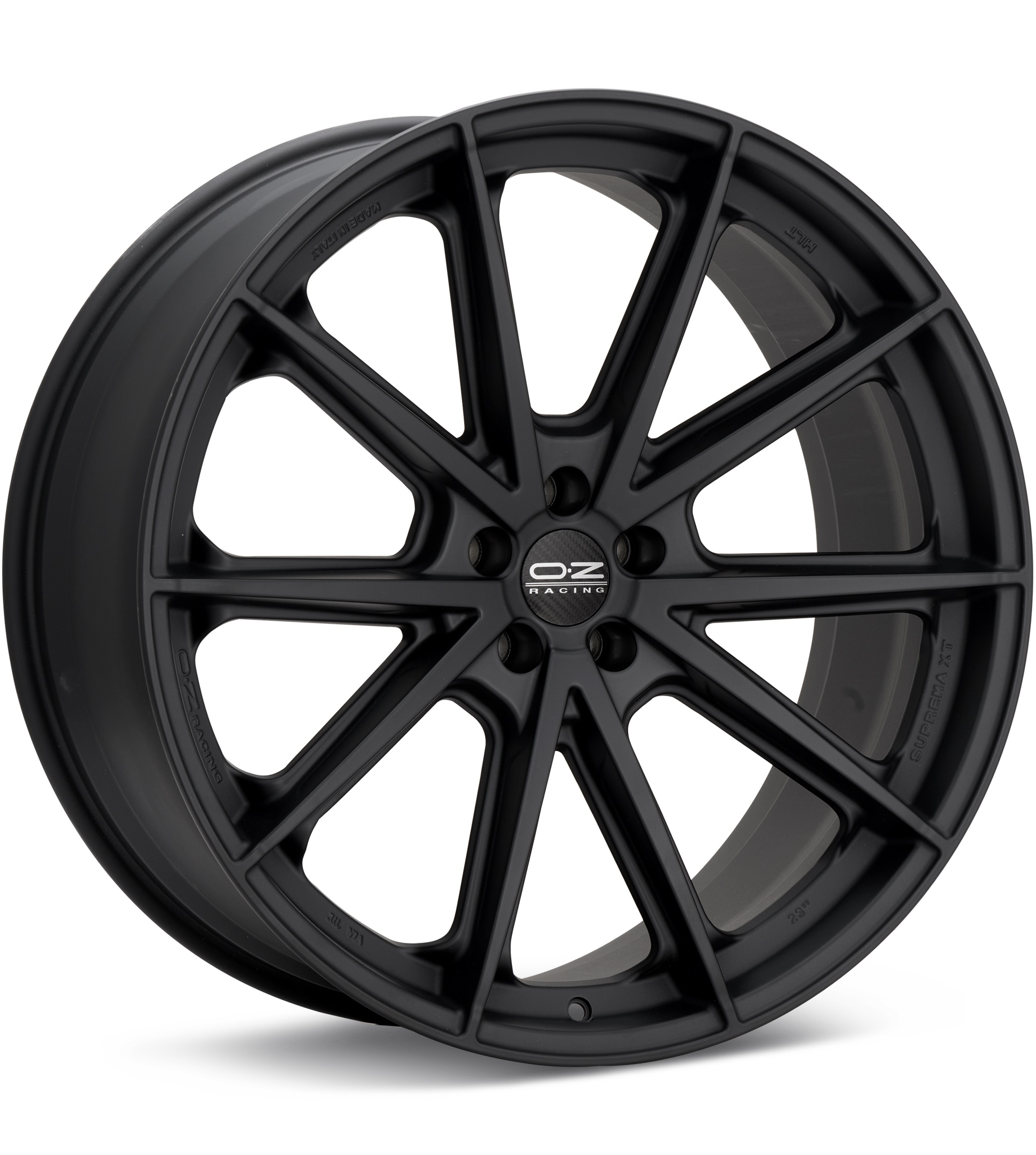 O.Z. Suprema XT HLT Satin Black Wheels 23 In 23x10 +28