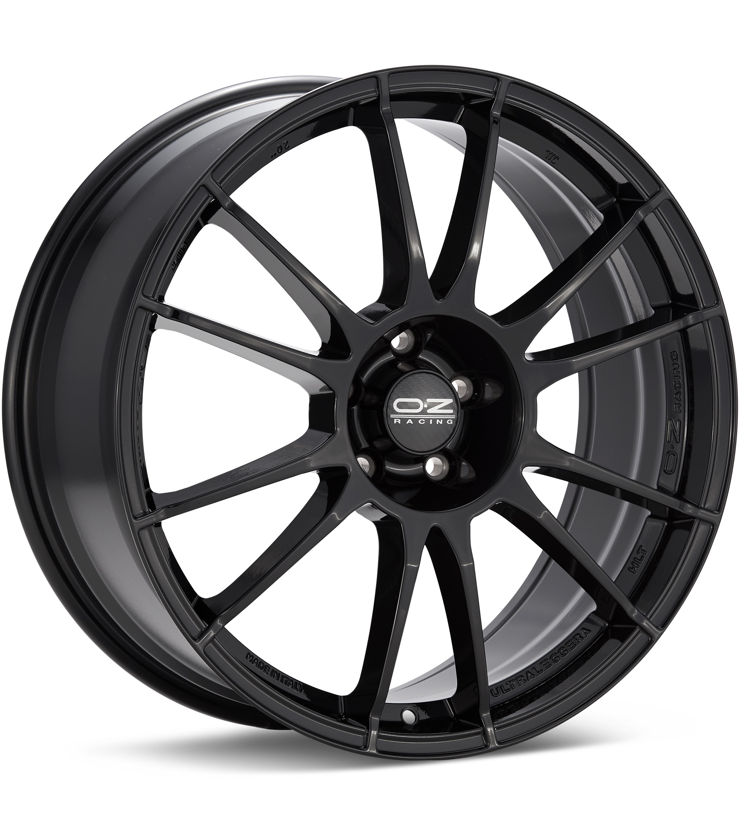 O.Z. Ultraleggera HLT Gloss Black Wheels 19 In 19x8 35