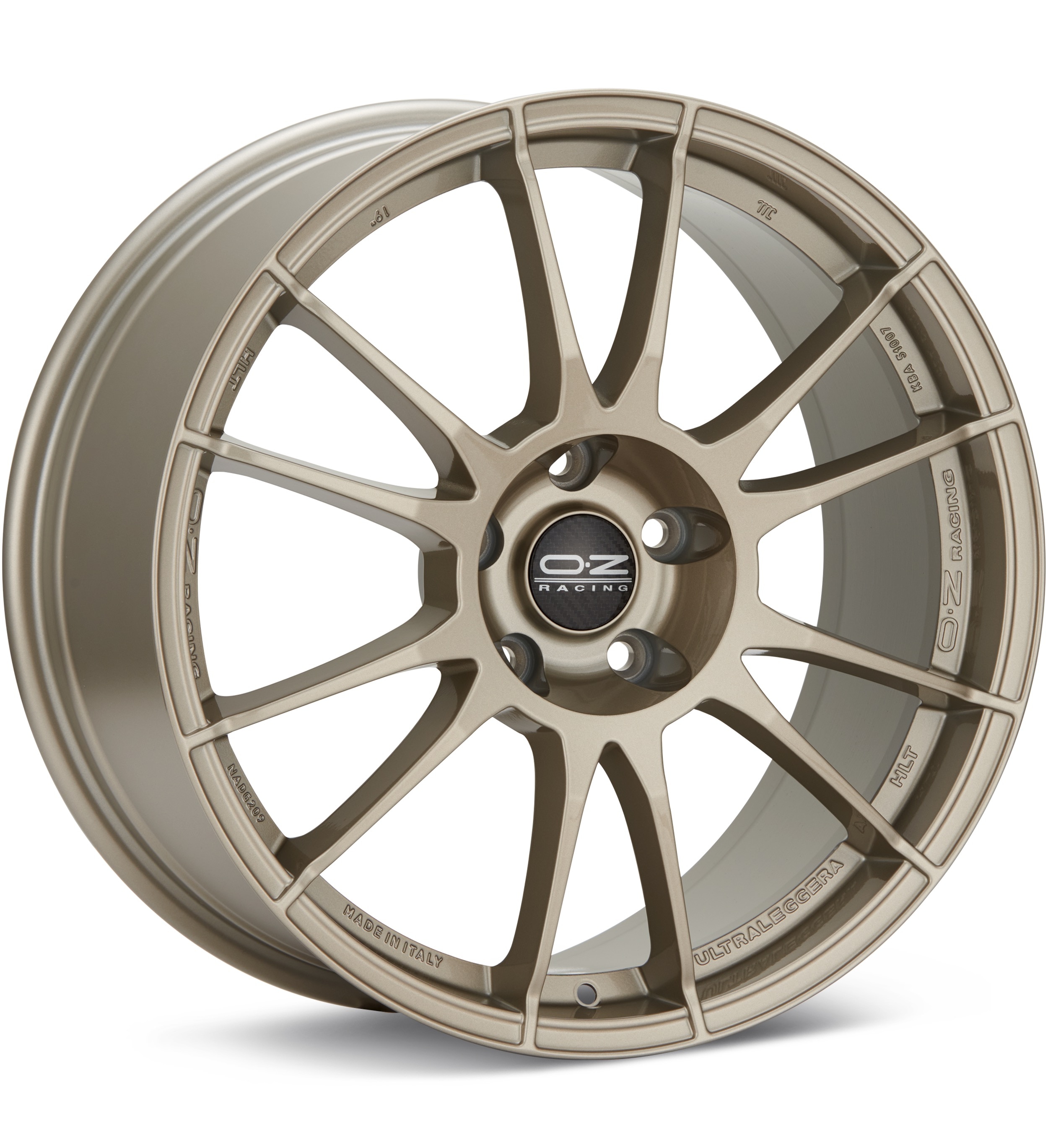 O.Z. Ultraleggera HLT White Gold Wheels 19 In 19x9 +46