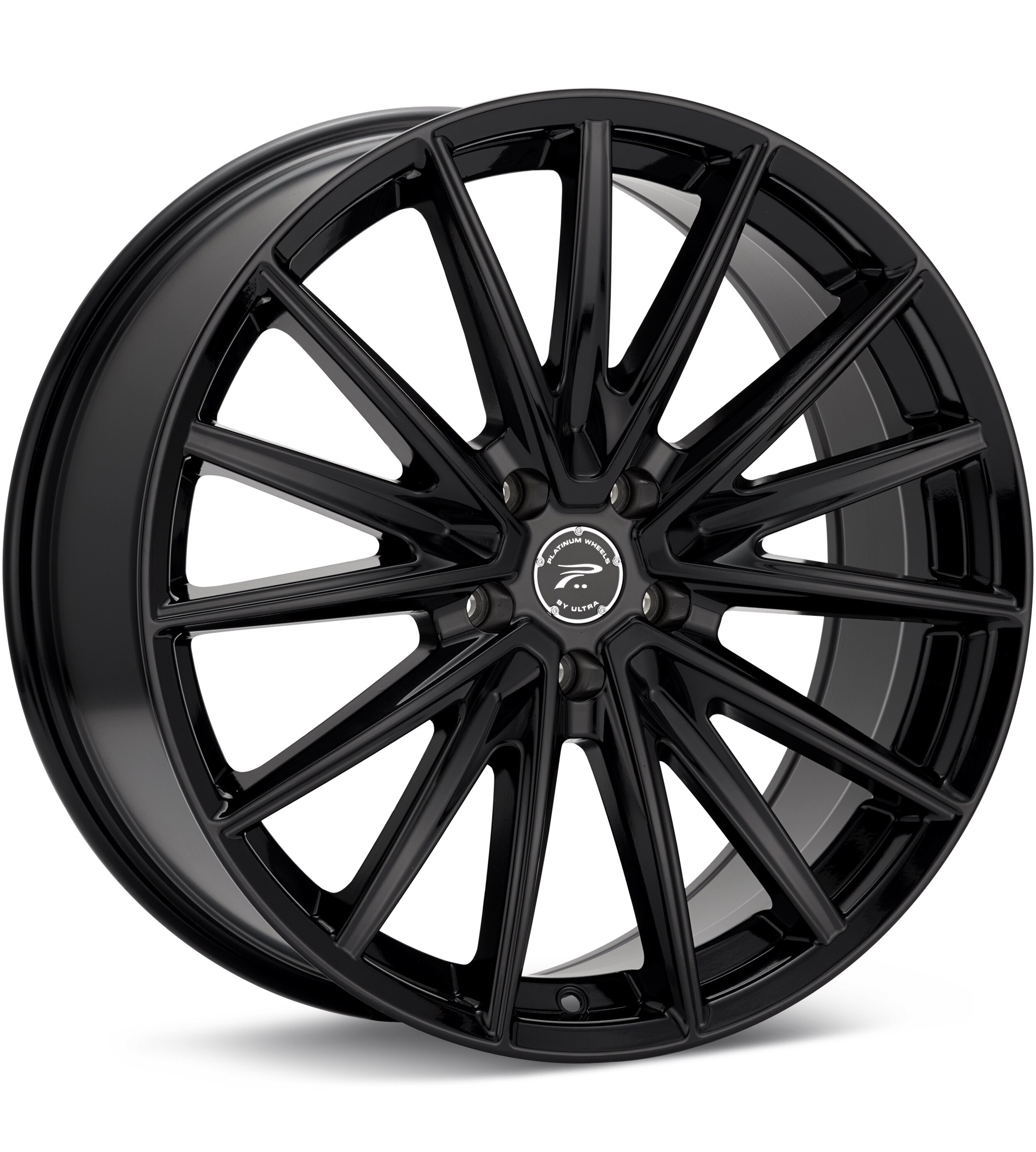 Platinum, Platinum Exodus Gloss Black Wheels 20 In 20x8.5 +40 461-2866BK+40