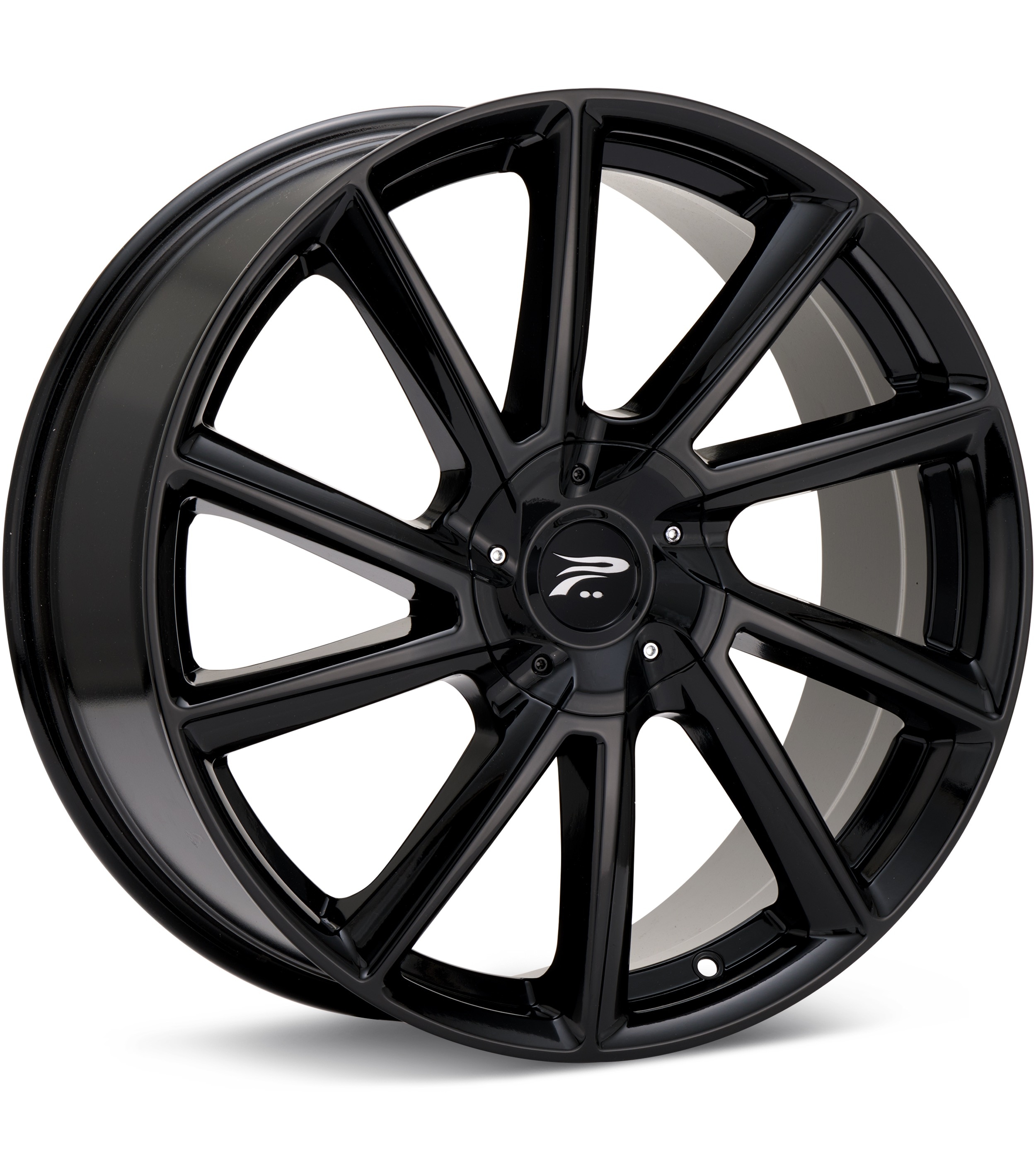 Platinum Mystic Gloss Black Wheels 20 In 20x8.5 +40