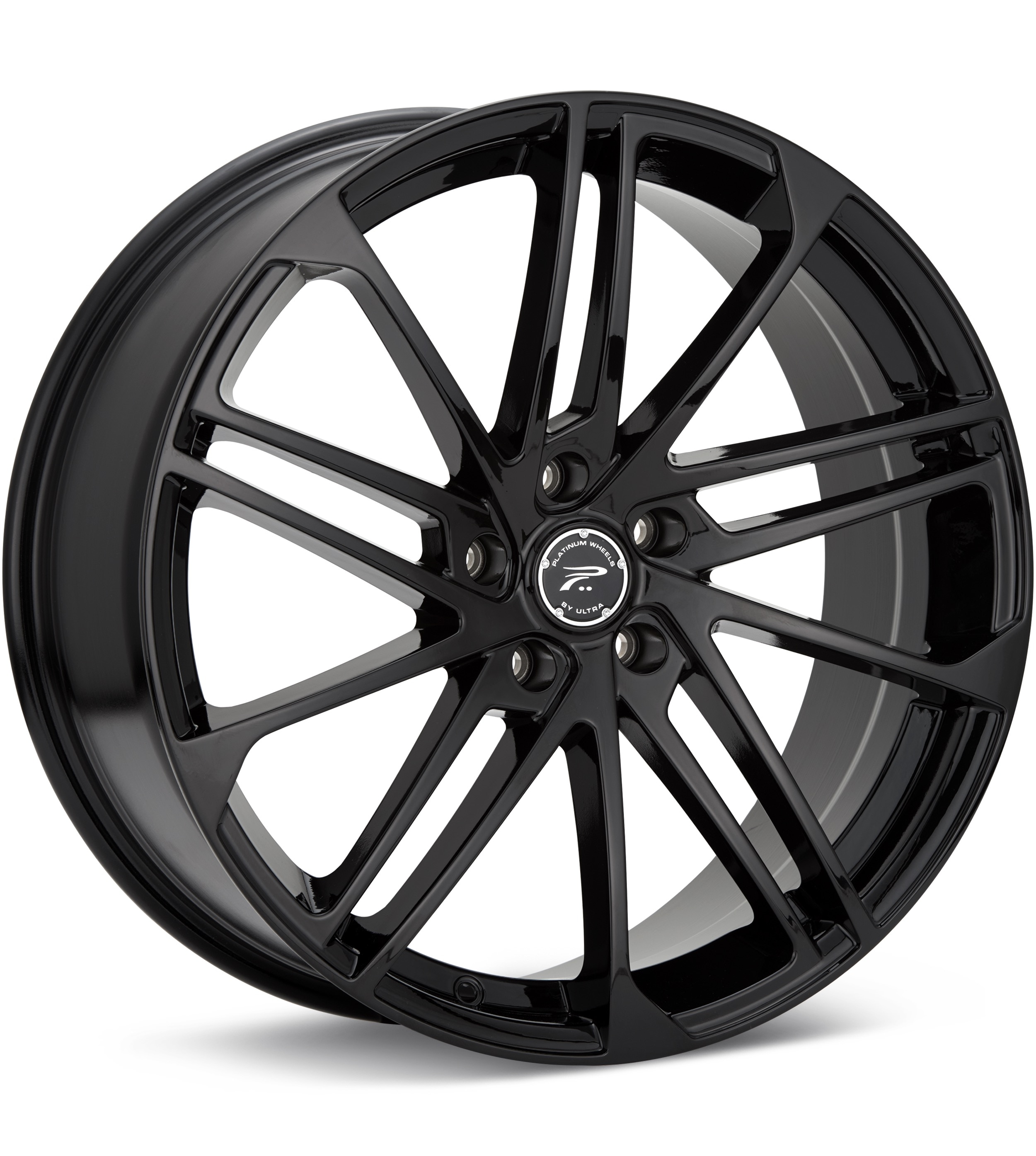 Platinum Valor Gloss Black Wheels 17 In 17x8 +40