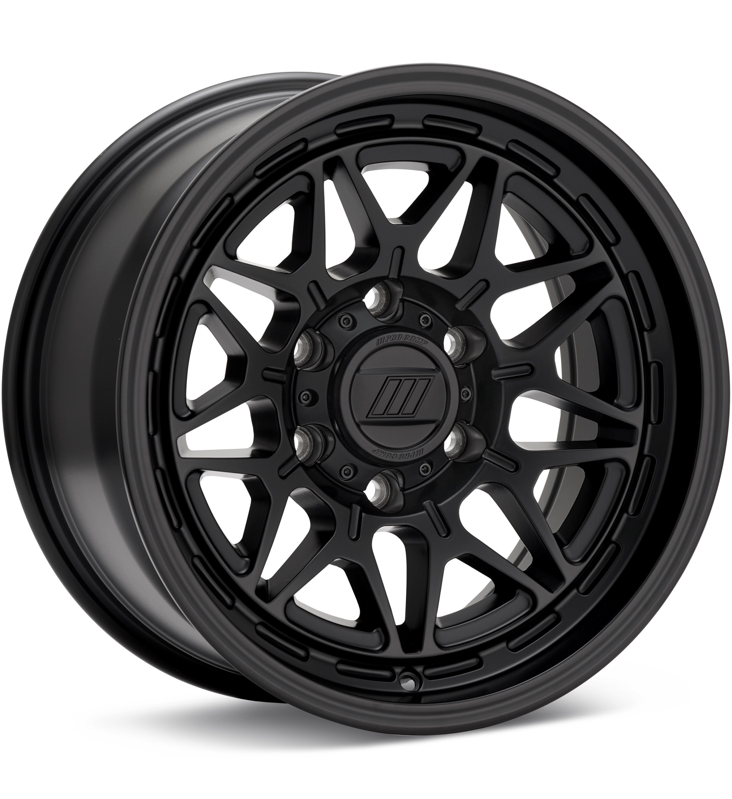 Pro Comp Basecamp Black Wheels 17 In 17x8 +20