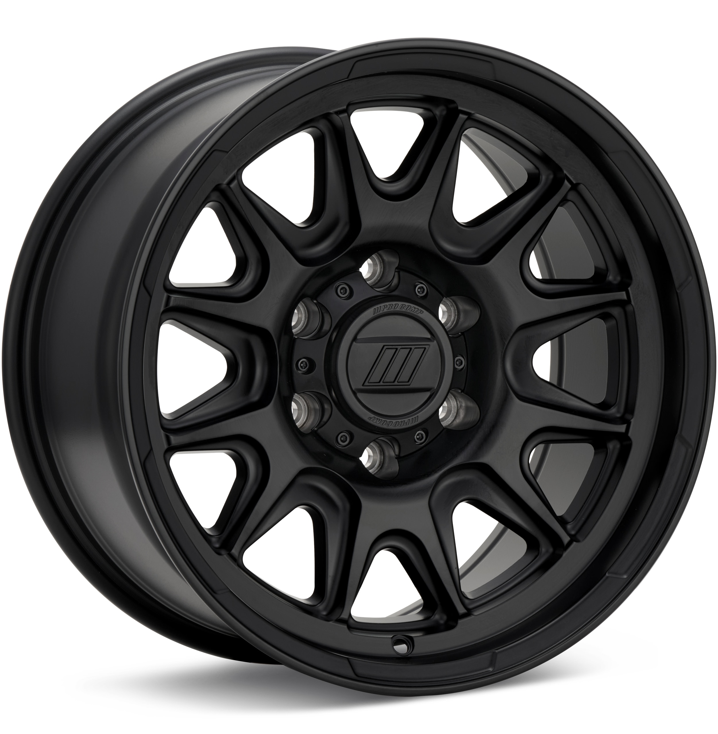 Pro Comp Pulse Black Wheels 17 In 17x8 +20