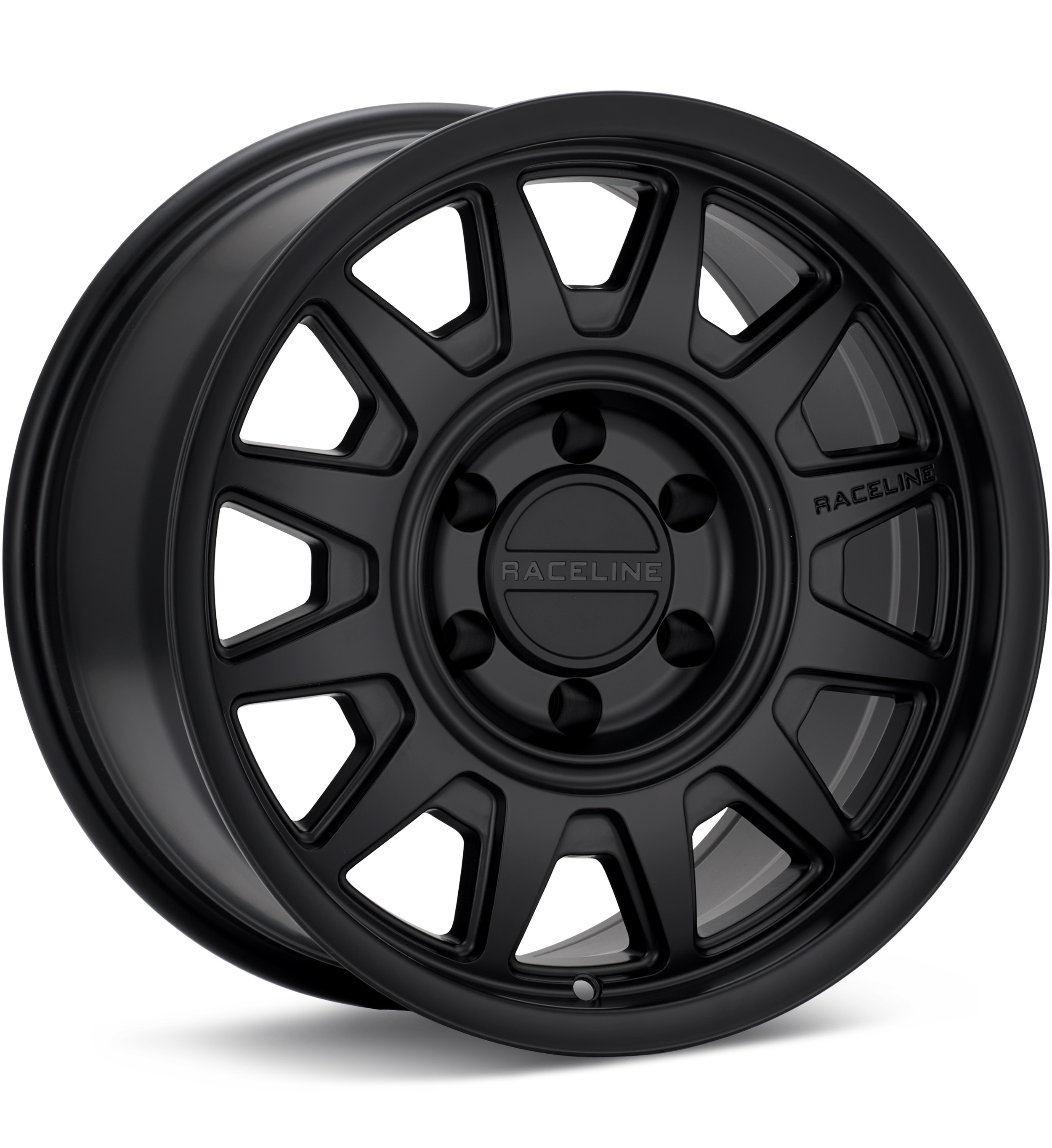Raceline Aero HD Satin Black Wheels 16 In 16x8 -6