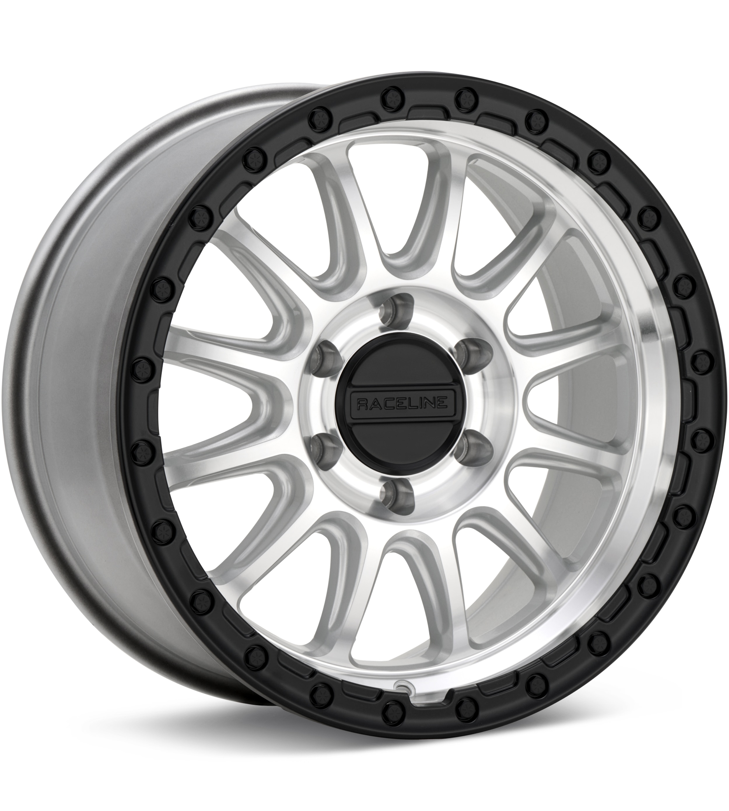 Raceline, Raceline Alpha Machined w/Black Ring Wheels 20 In 20x9 +18 960MB-29060+18