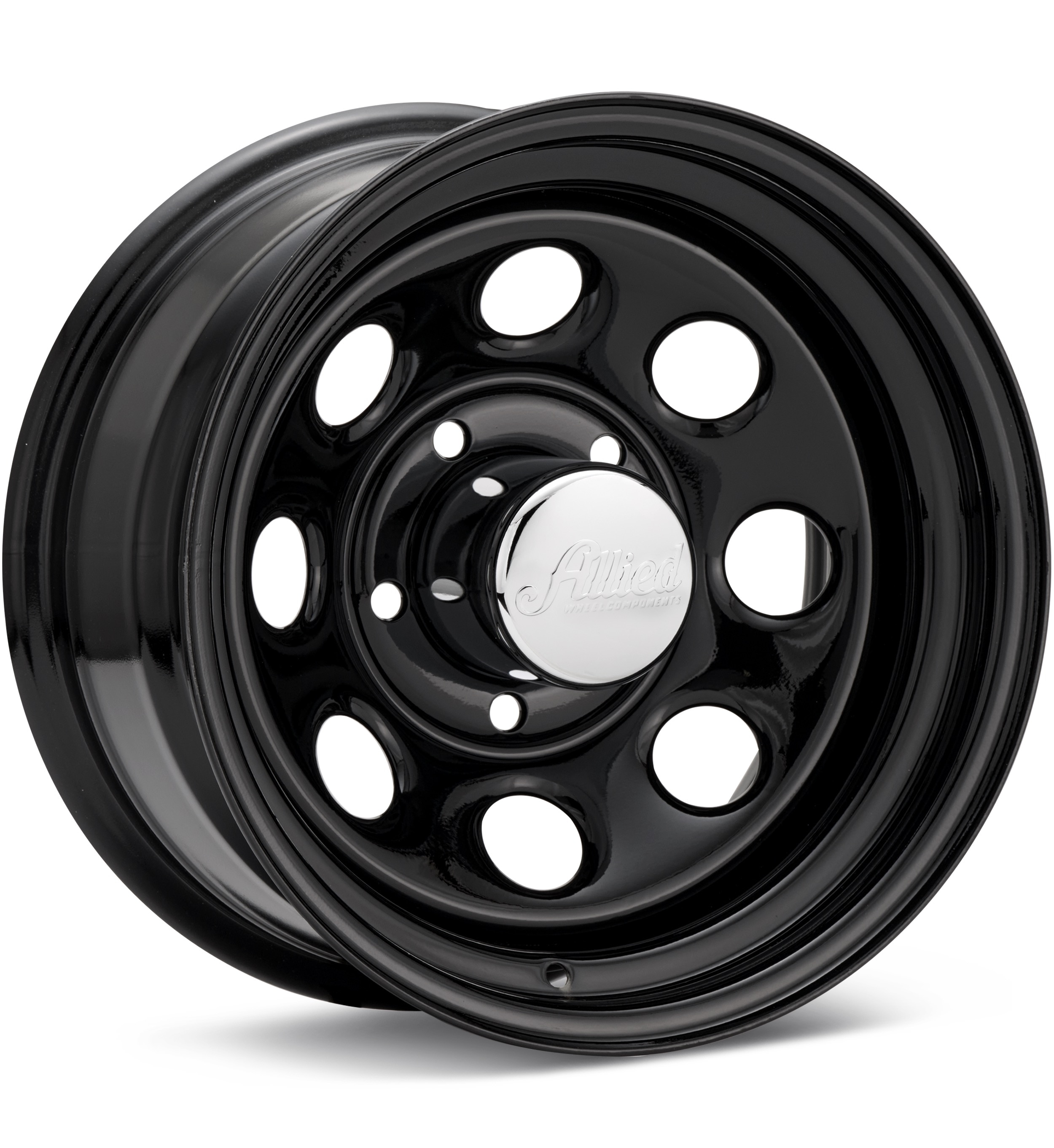 Raceline Soft 8 Black Wheels 15 In 15x8 -19