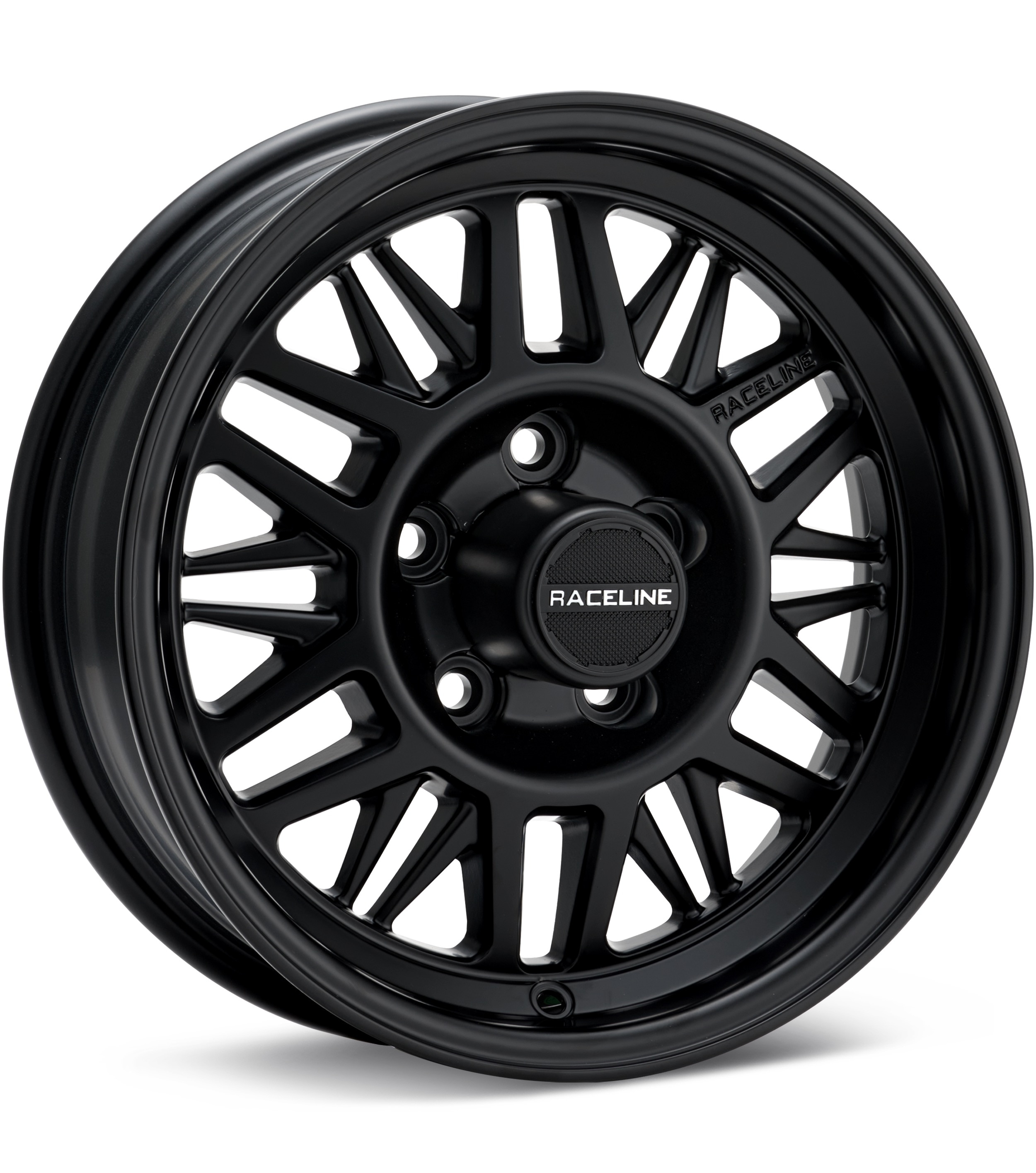 Raceline Trailer 451 Ryno Satin Black Wheels 15 In 15x5 00