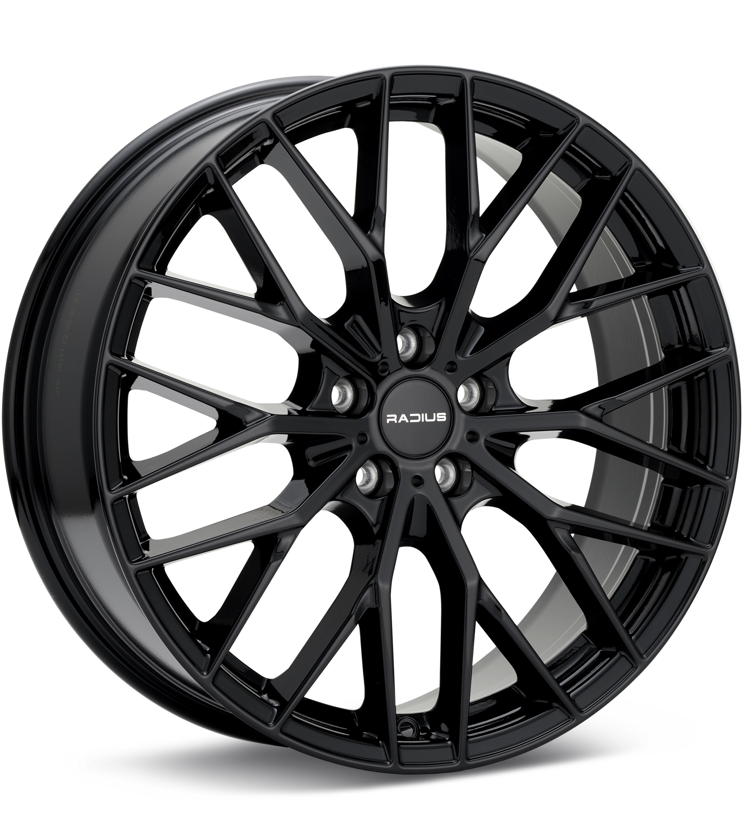 RADIUS FMI05 Gloss Black Wheels 20 In 20x7.5 +40