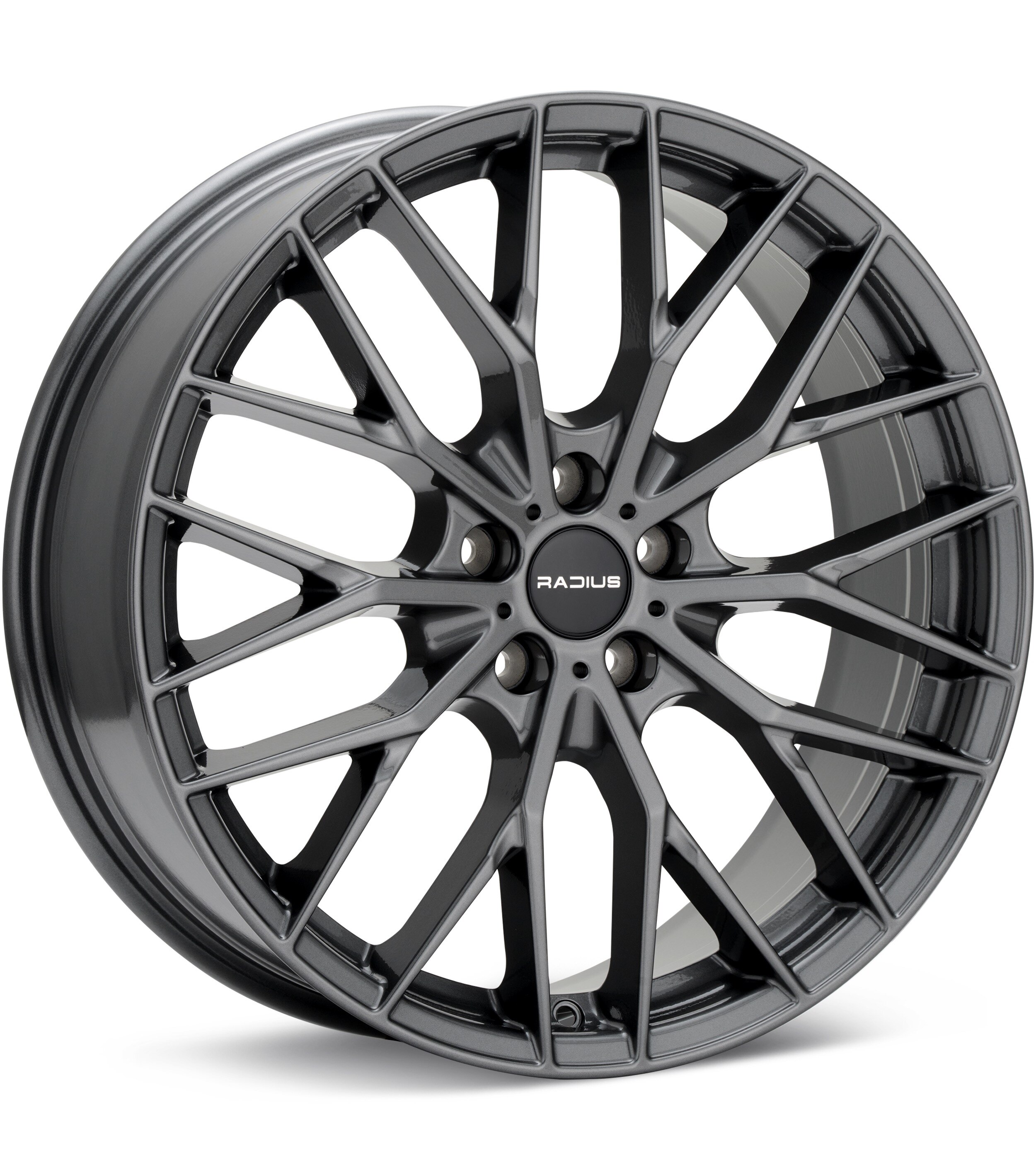 RADIUS FMI05 Titanium Gunmetal Wheels 20 In 20x7.5 +40
