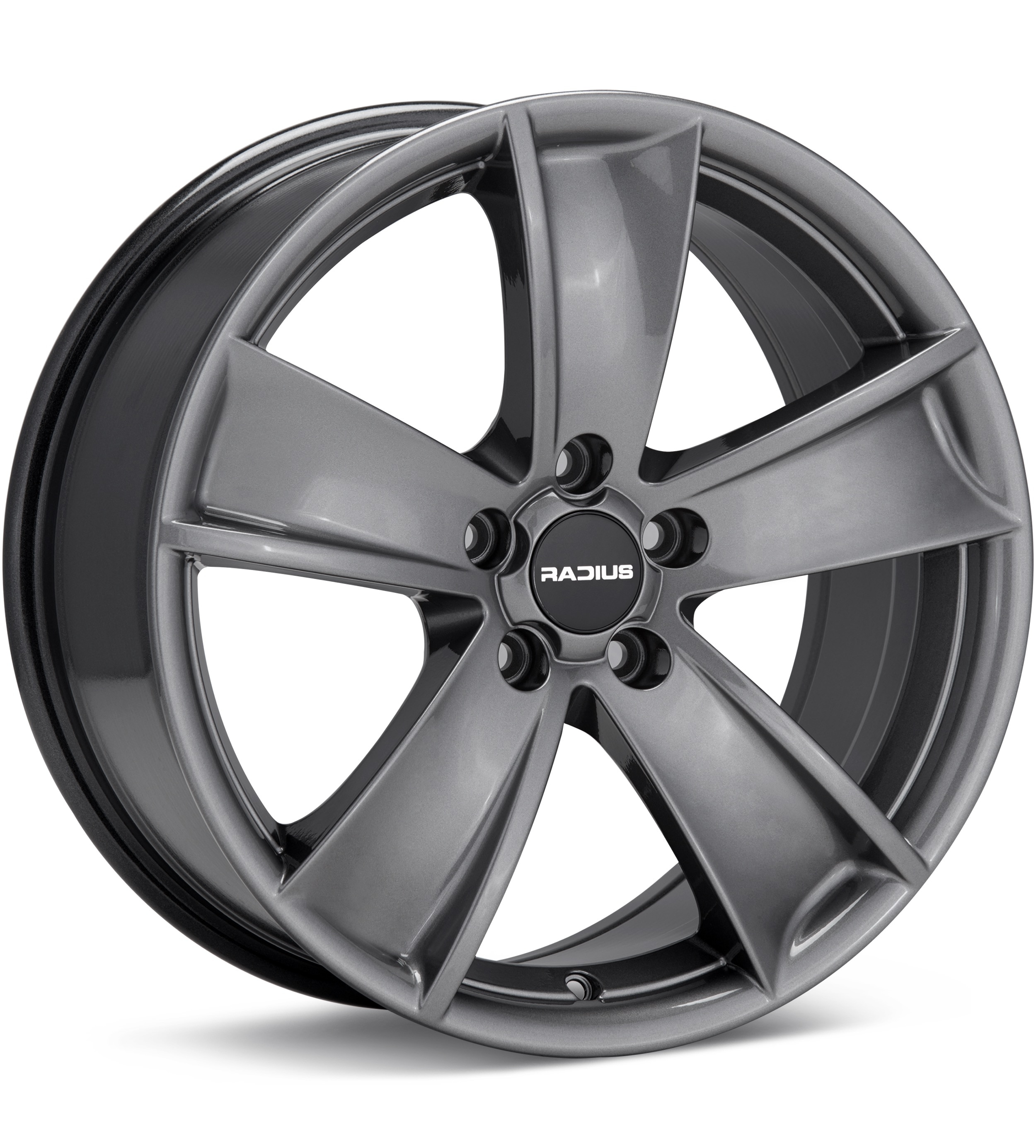 RADIUS WI02 Titanium Gunmetal Wheels 16 In 16x7 38